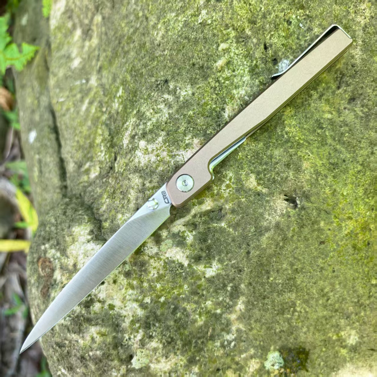 CJRB Prototype Lanky J1965 AR-RPM9 Steel Blade Aluminum Handle Folding Knives