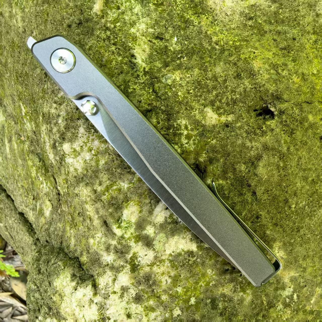 CJRB Prototype Lanky J1965 AR-RPM9 Steel Blade Aluminum Handle Folding Knives