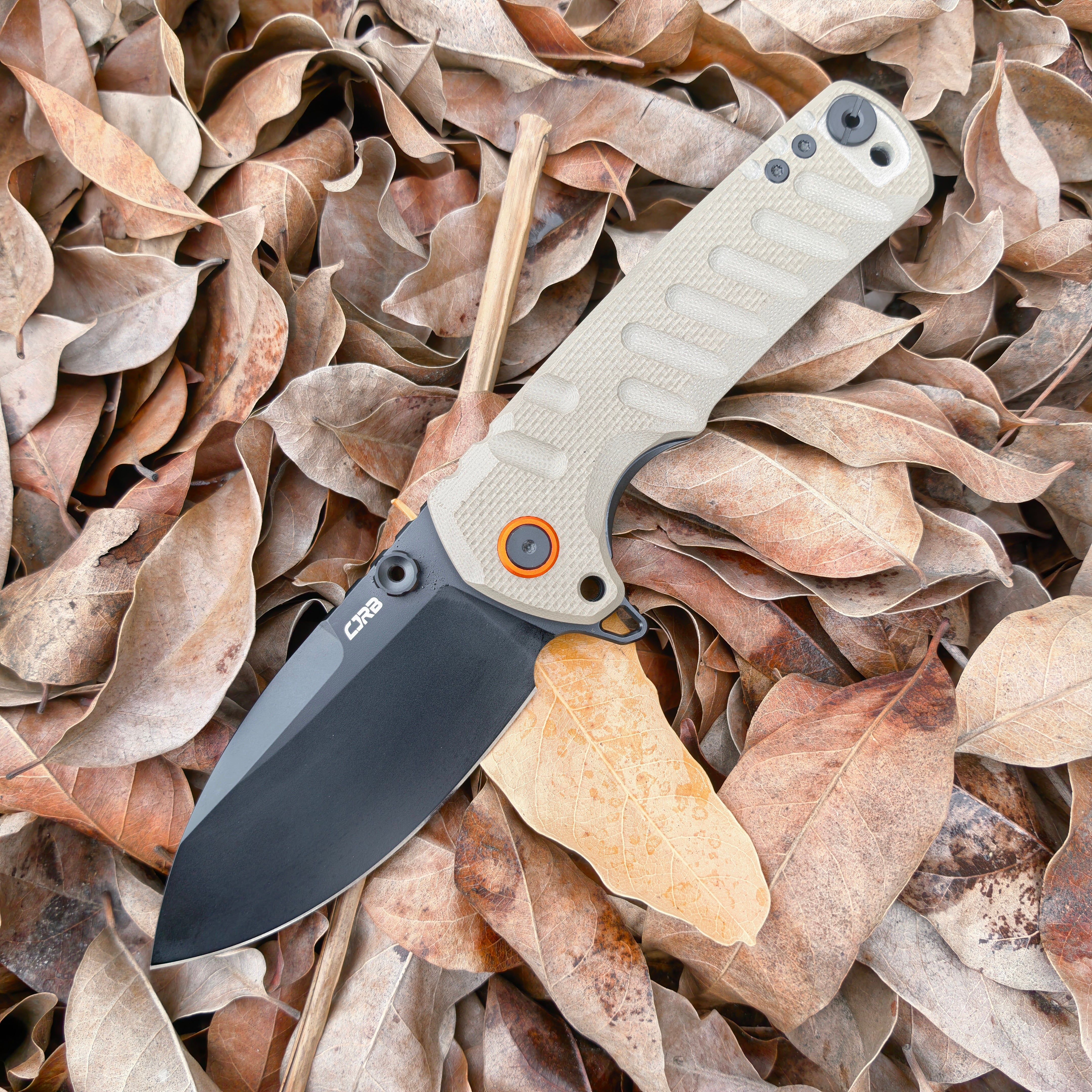 CJRB Prototype Tundra J1966 AR-RPM9 Steel Blade G10 Handle Folding Knives