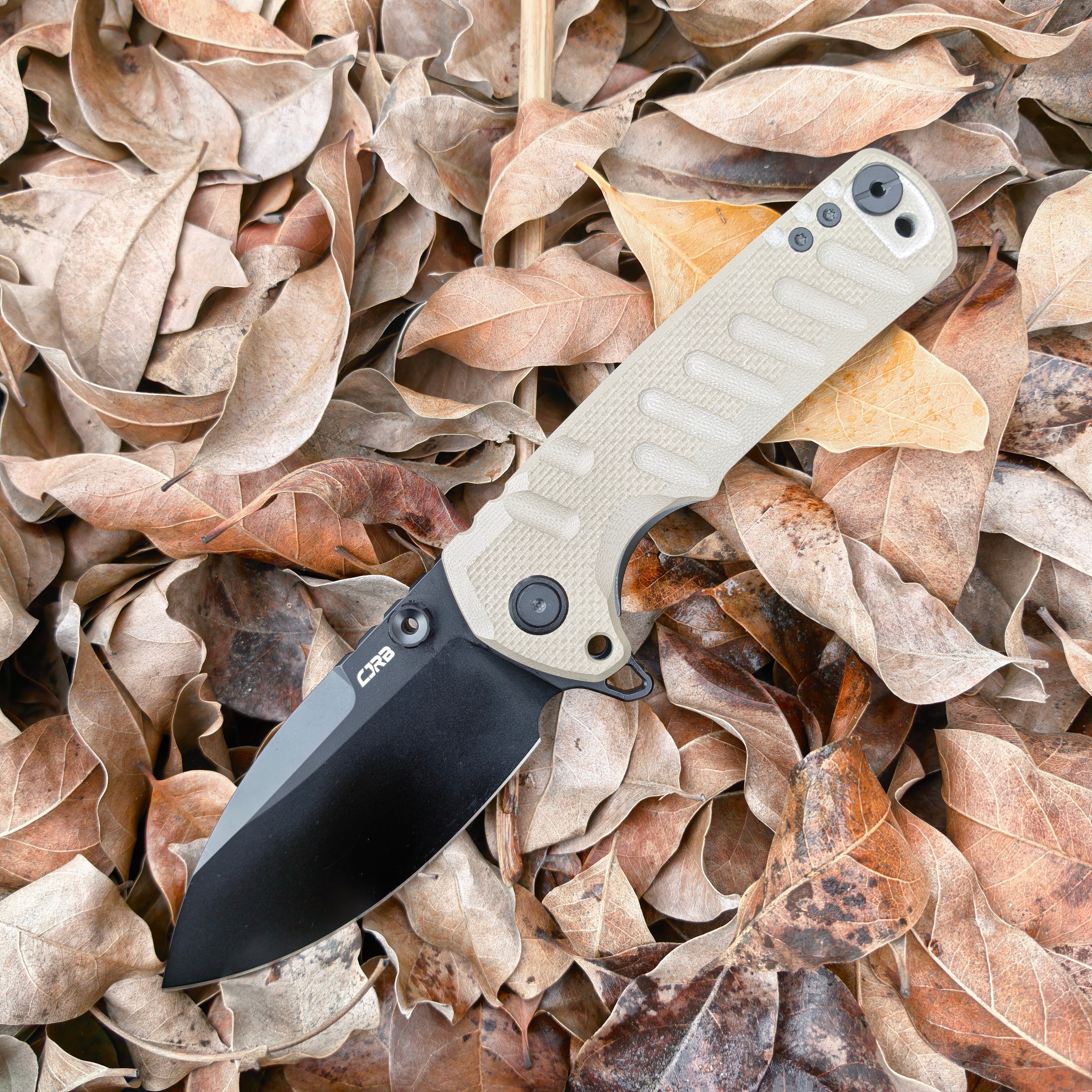 CJRB Prototype Tundra J1966 AR-RPM9 Steel Blade G10 Handle Folding Knives