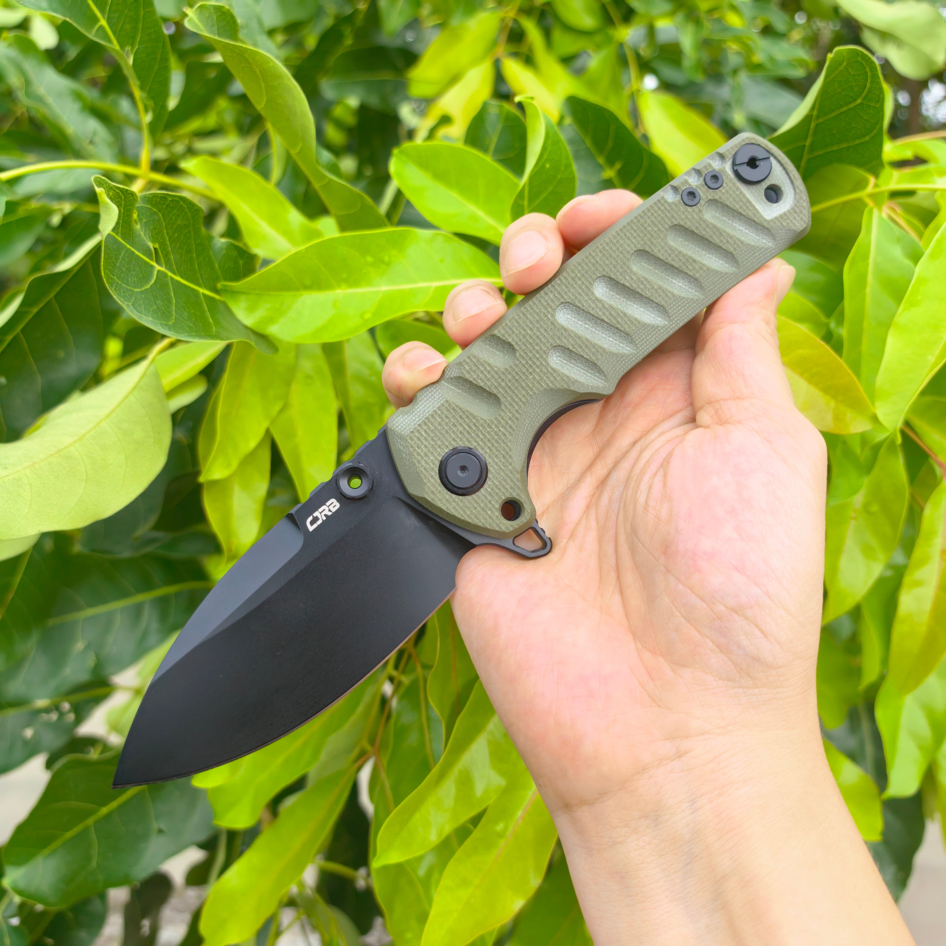 CJRB Prototype Tundra J1966 AR-RPM9 Steel Blade G10 Handle Folding Knives