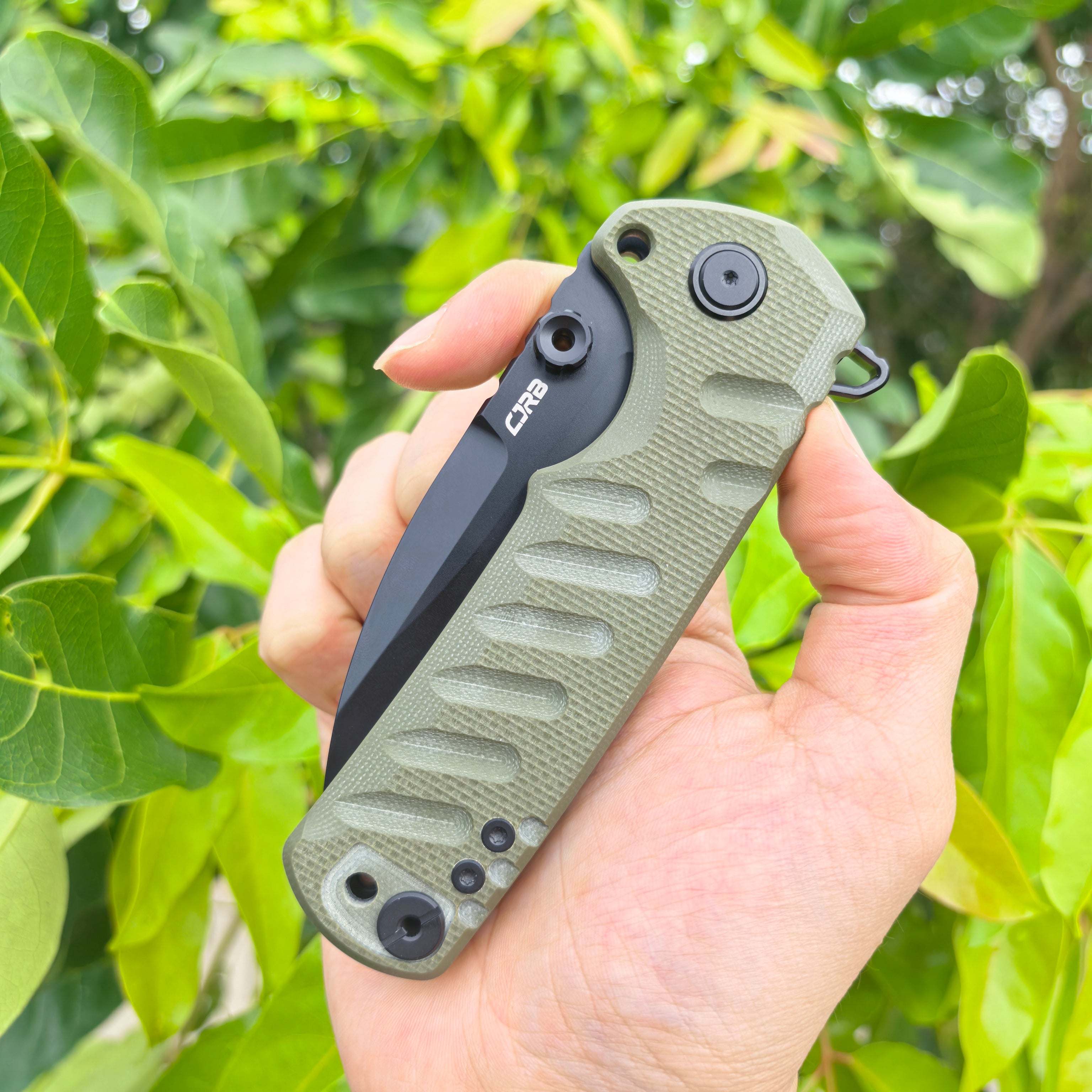 CJRB Prototype Tundra J1966 AR-RPM9 Steel Blade G10 Handle Folding Knives