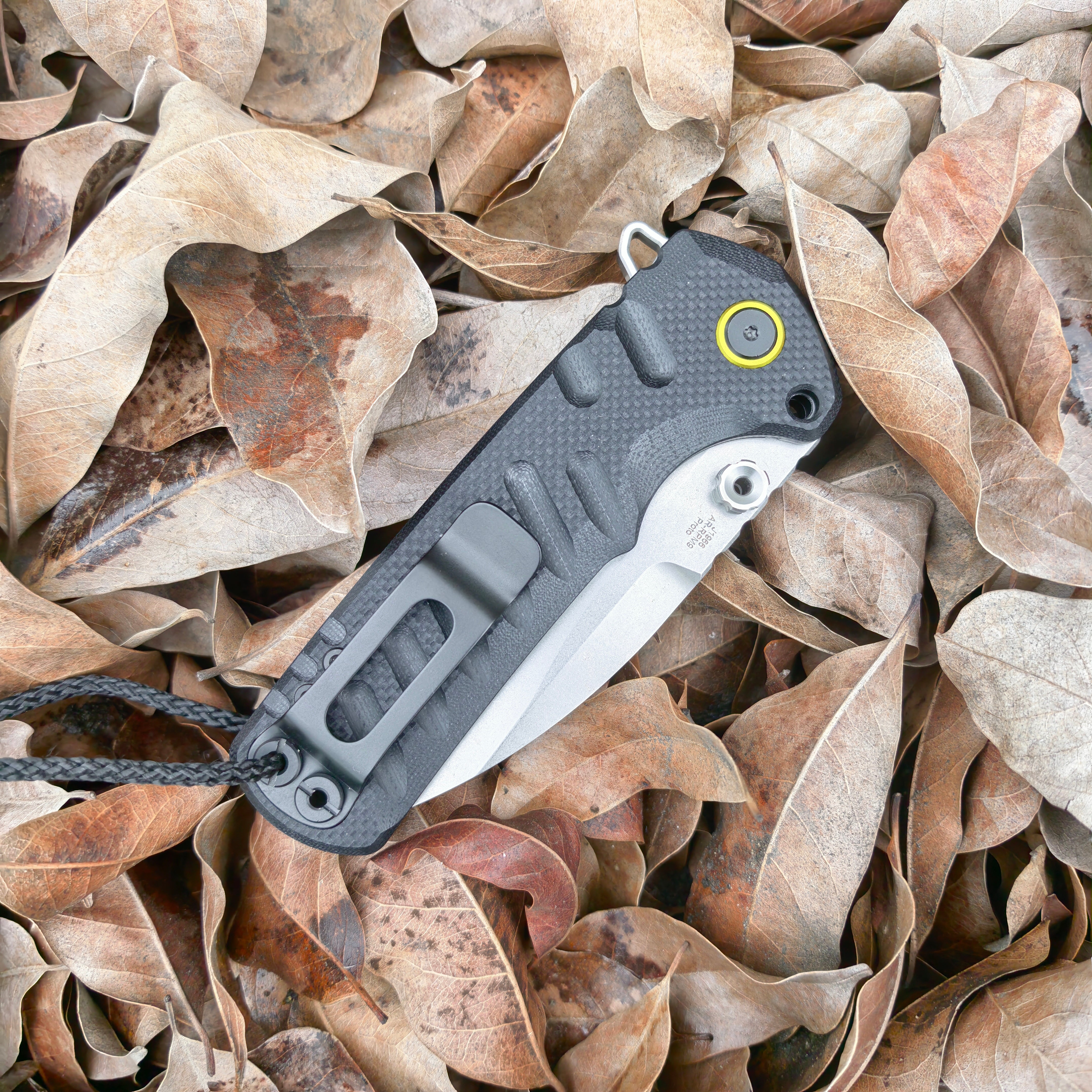 CJRB Prototype Tundra J1966 AR-RPM9 Steel Blade G10 Handle Folding Knives