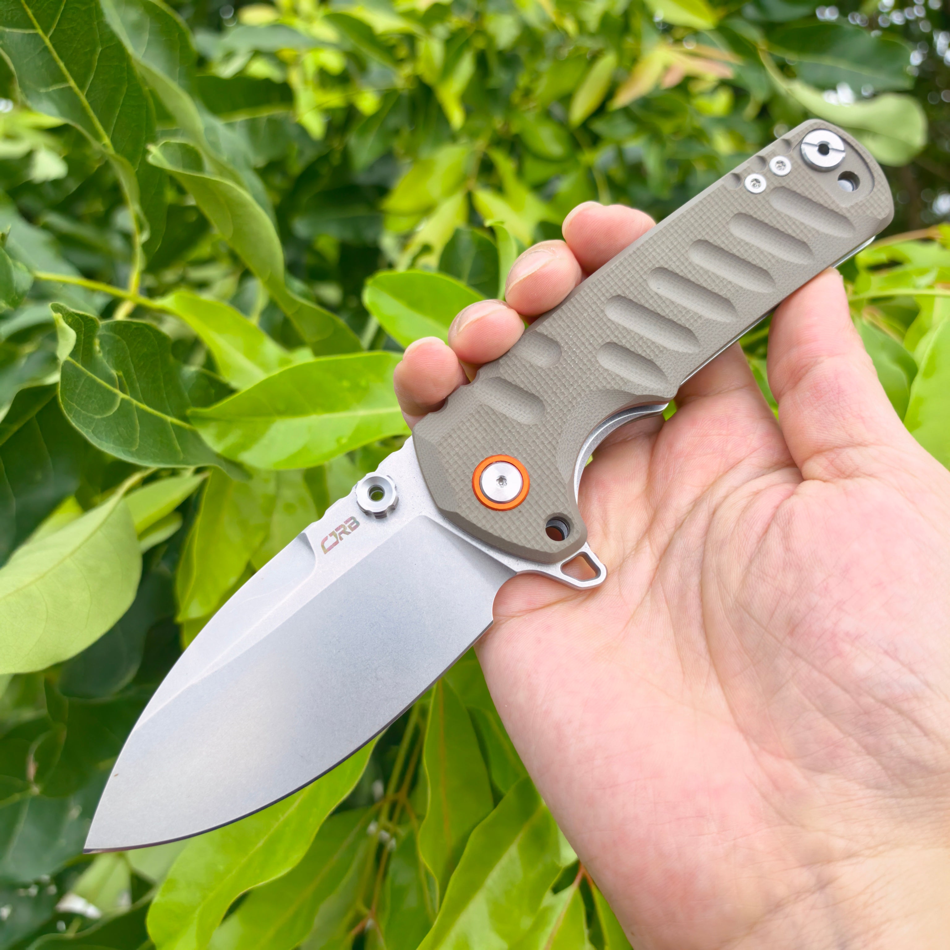 CJRB Prototype Tundra J1966 AR-RPM9 Steel Blade G10 Handle Folding Knives