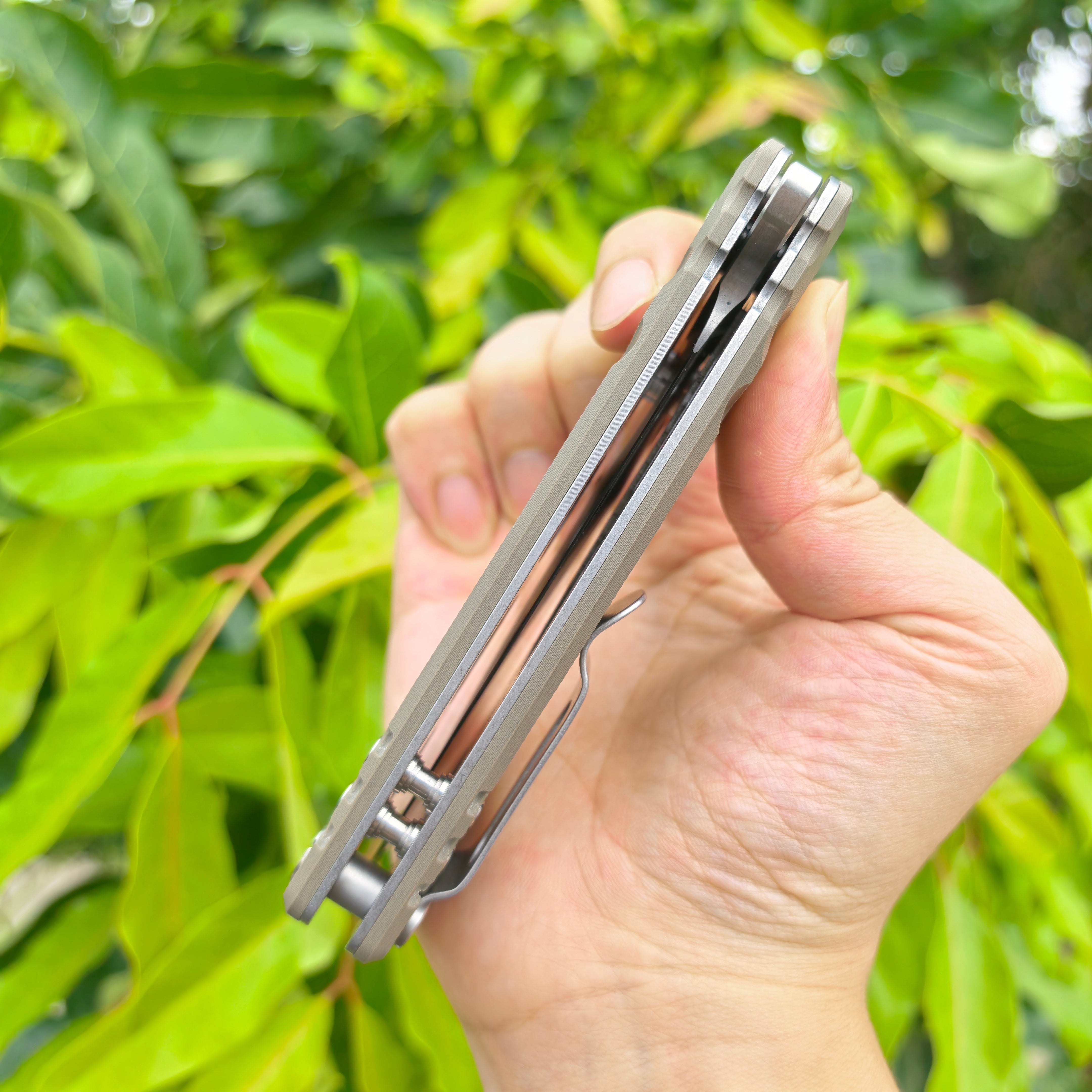 CJRB Prototype Tundra J1966 AR-RPM9 Steel Blade G10 Handle Folding Knives