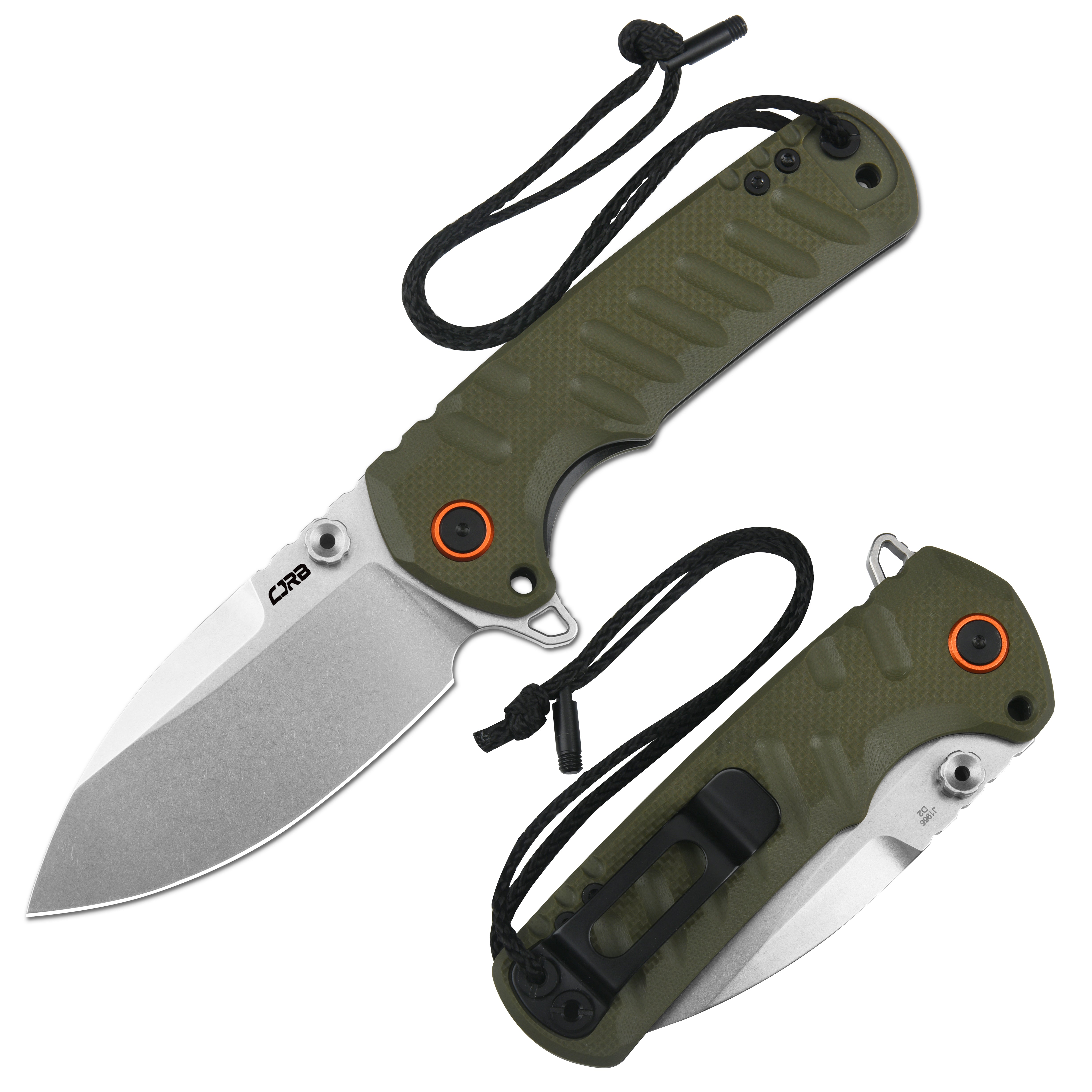 CJRB Tundra J1966 D2 Steel Blade G10 Handle Folding Knives