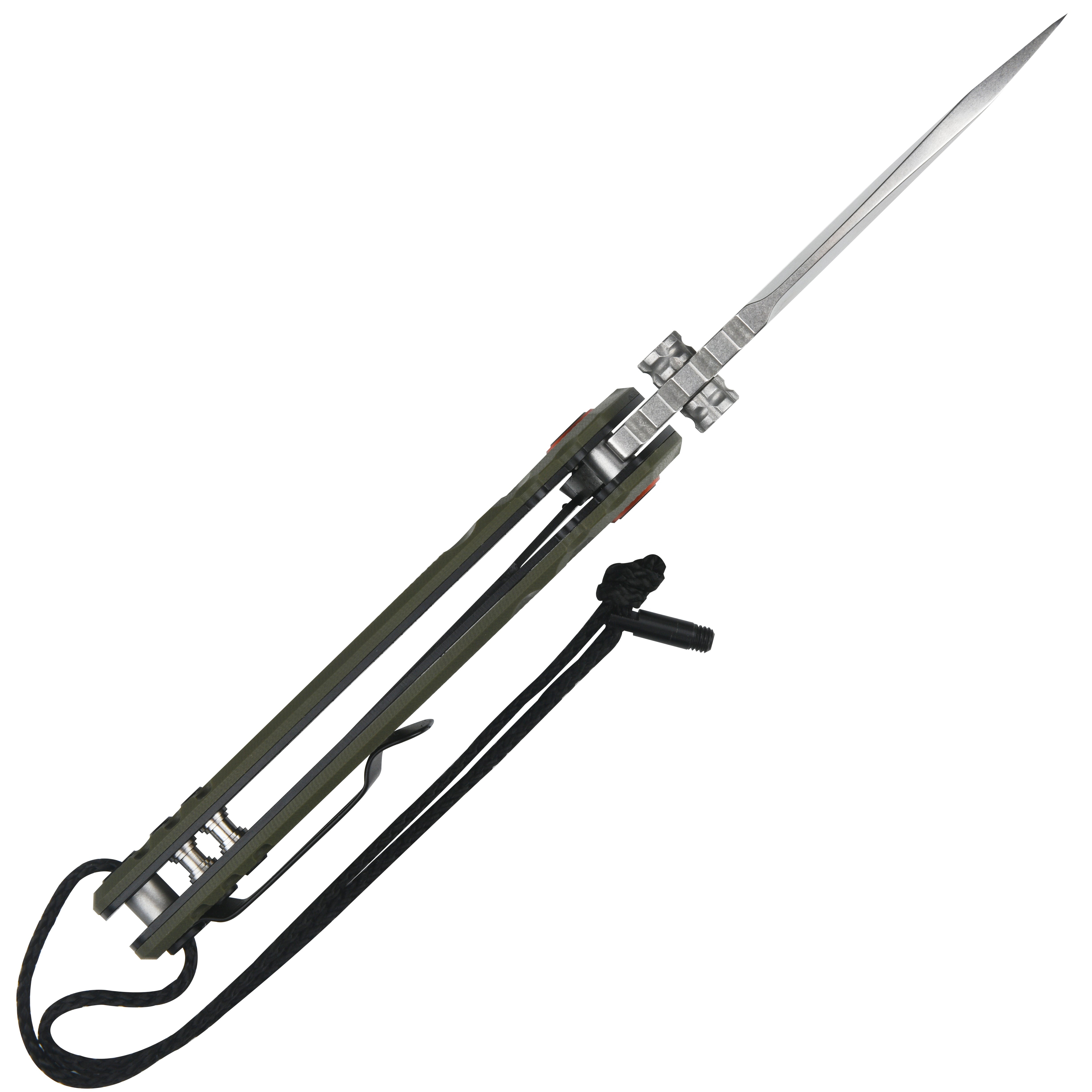 CJRB Tundra J1966 D2 Steel Blade Green G10 Handle Folding Knives