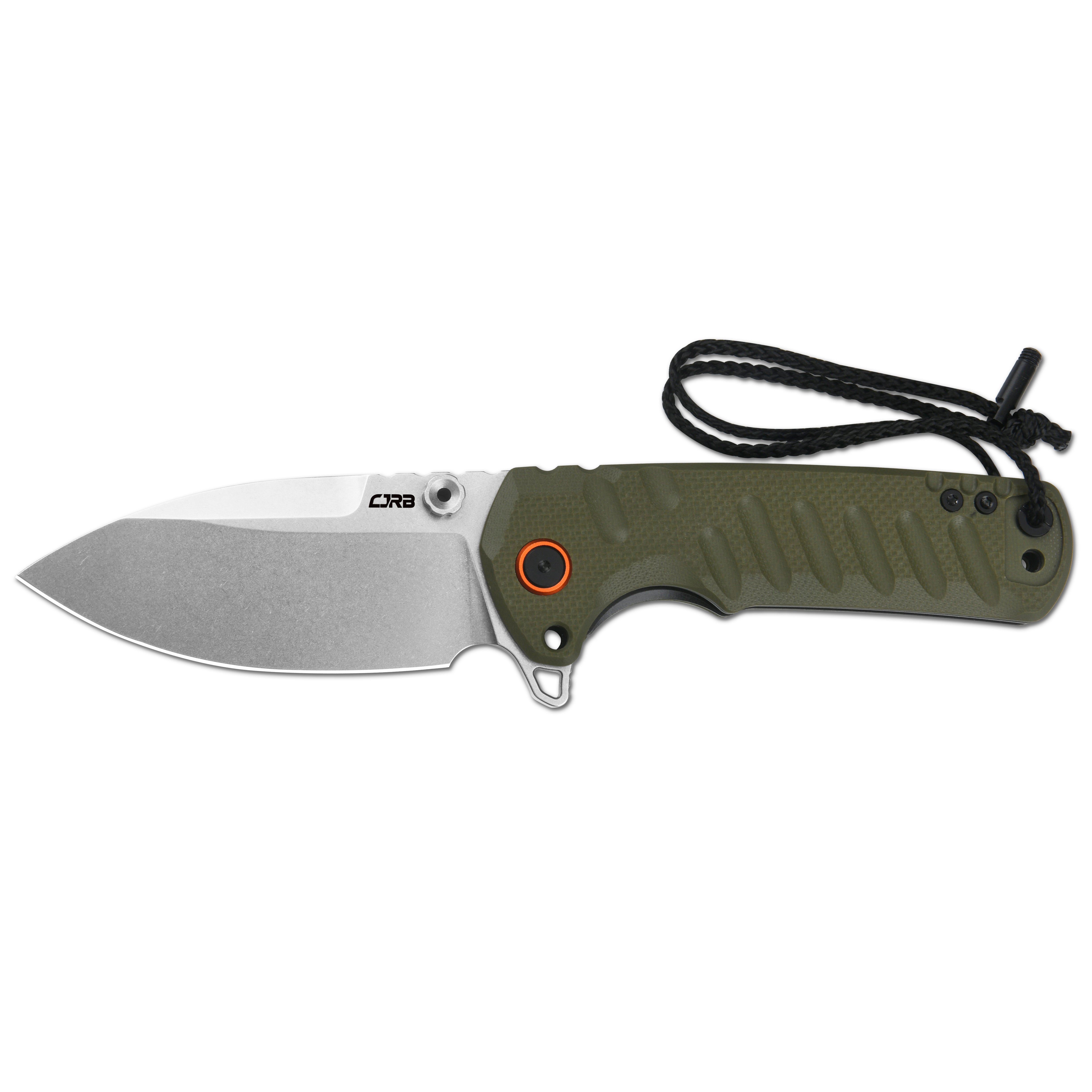 CJRB Tundra J1966 D2 Steel Blade Green G10 Handle Folding Knives