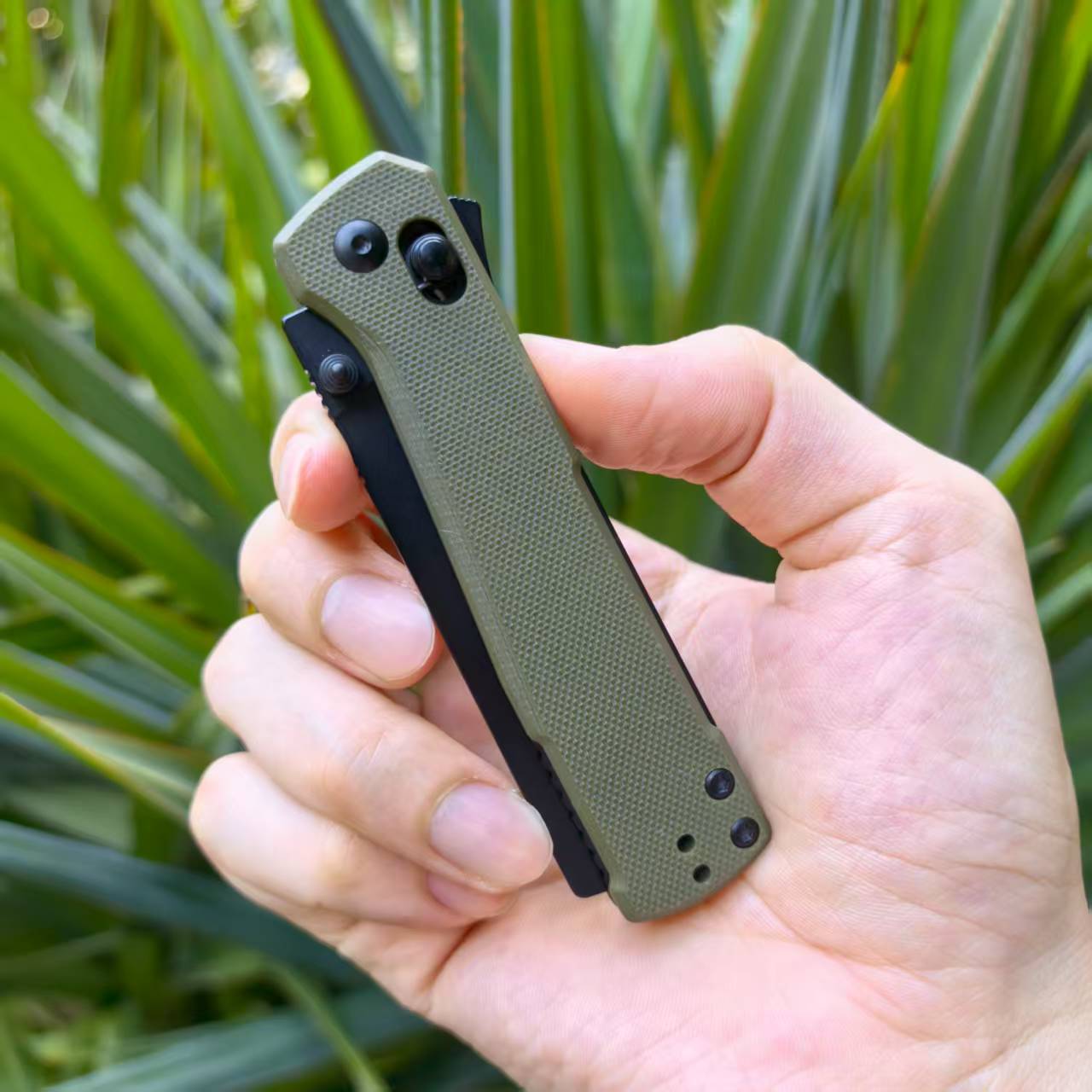 CJRB Prototype Breech J1968 AR-RPM9 Steel Blade G10 Handle Folding Knives