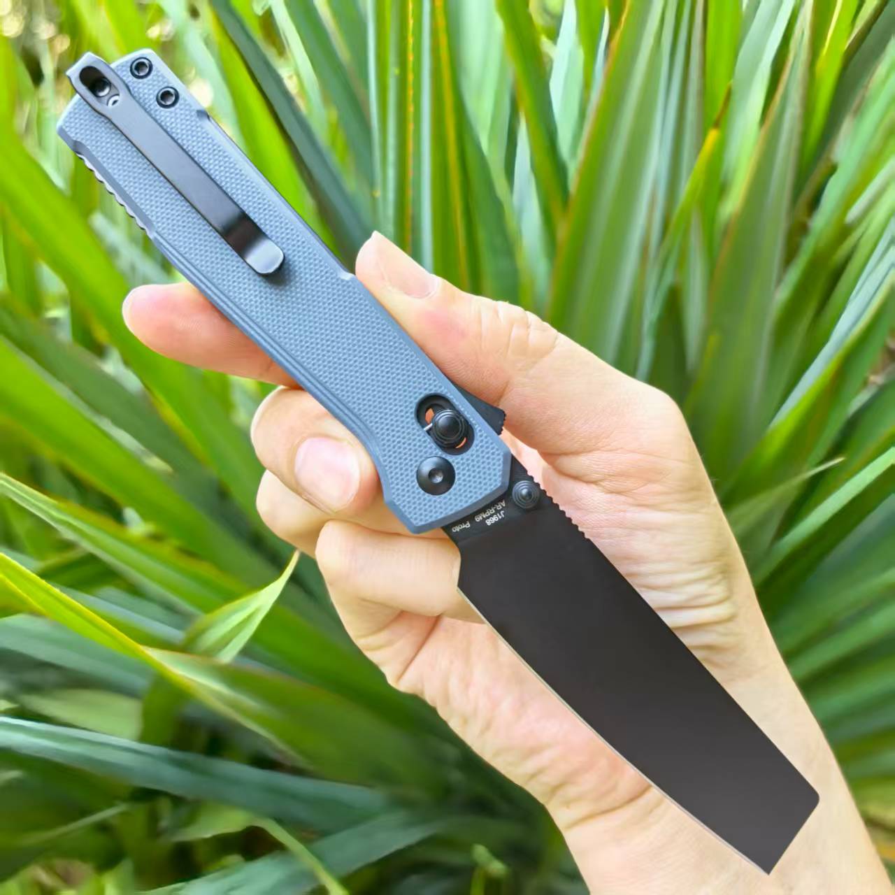 CJRB Prototype Breech J1968 AR-RPM9 Steel Blade G10 Handle Folding Knives
