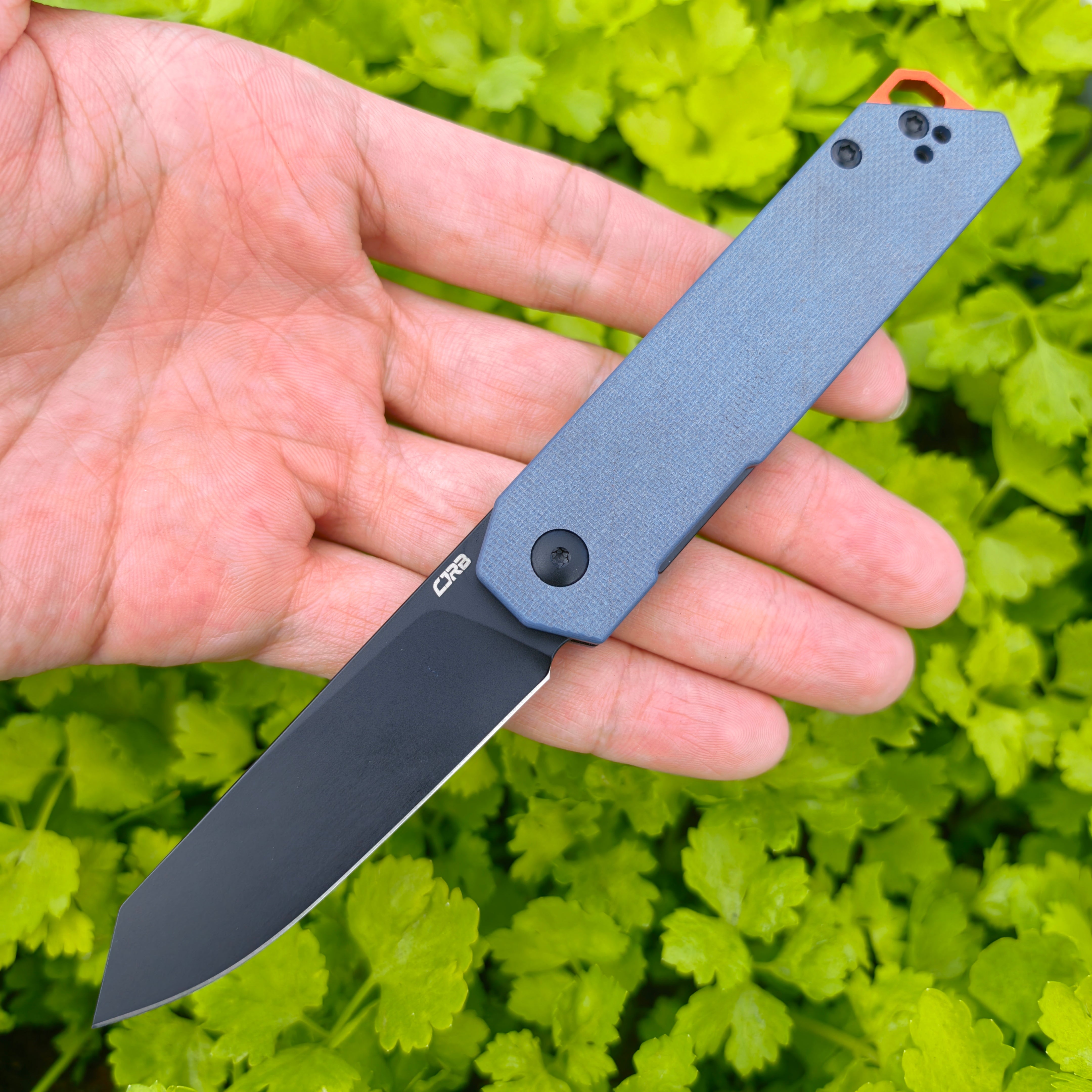 CJRB Prototype Prep J1973 AR-RPM9 Steel Blade G10 Handle Folding Knives
