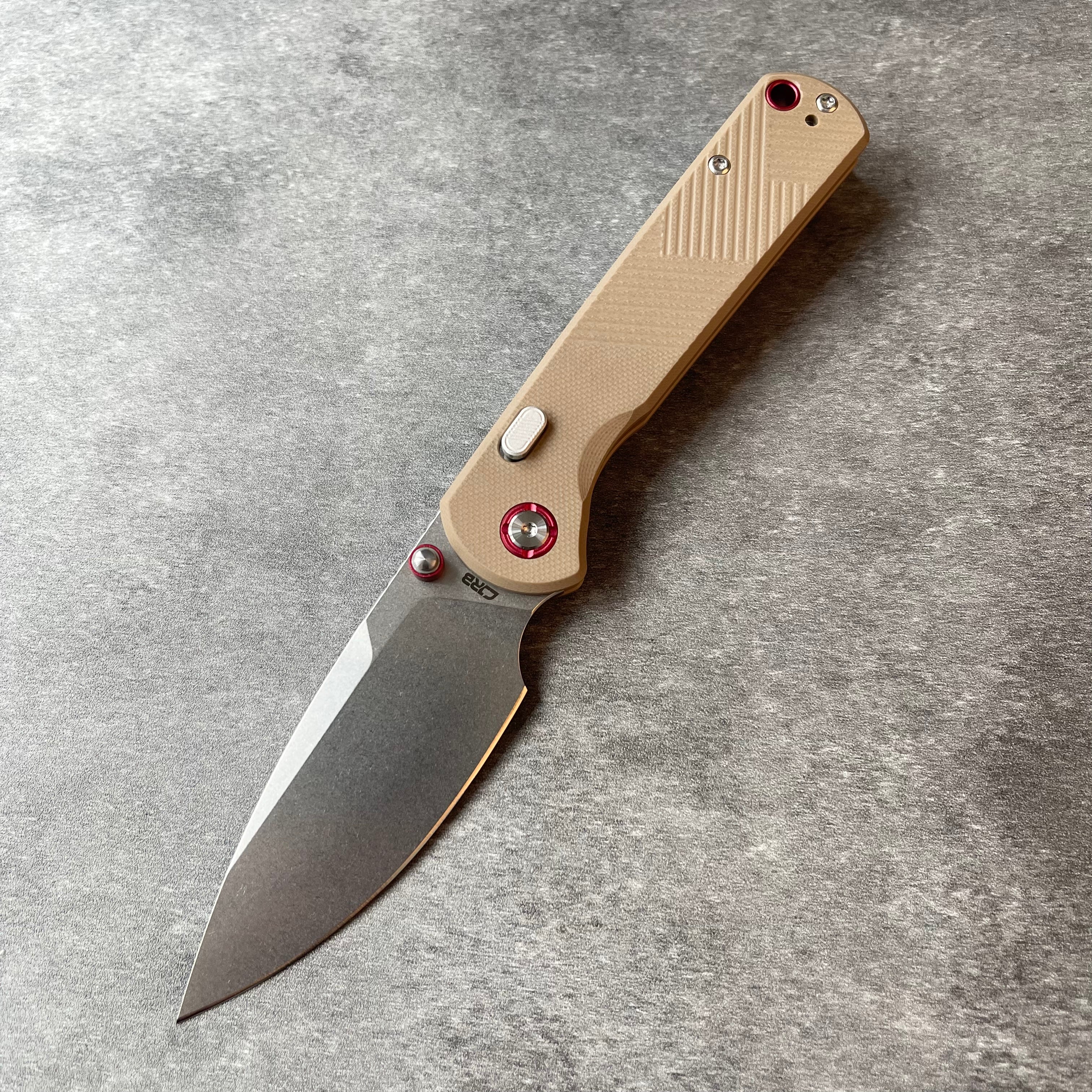CJRB Latitude J1975 AR-RPM9 Steel G10 Handle Folding Knives(Prototype)