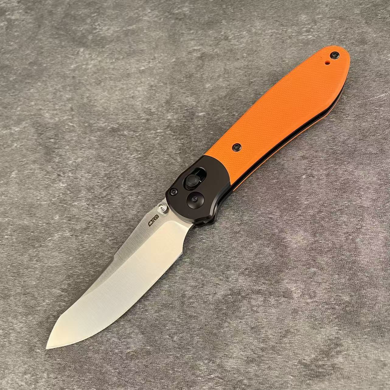 CJRB Fishers J1976 AR-RPM9 Steel G10/Micarta Handle Folding Knives(Prototype)