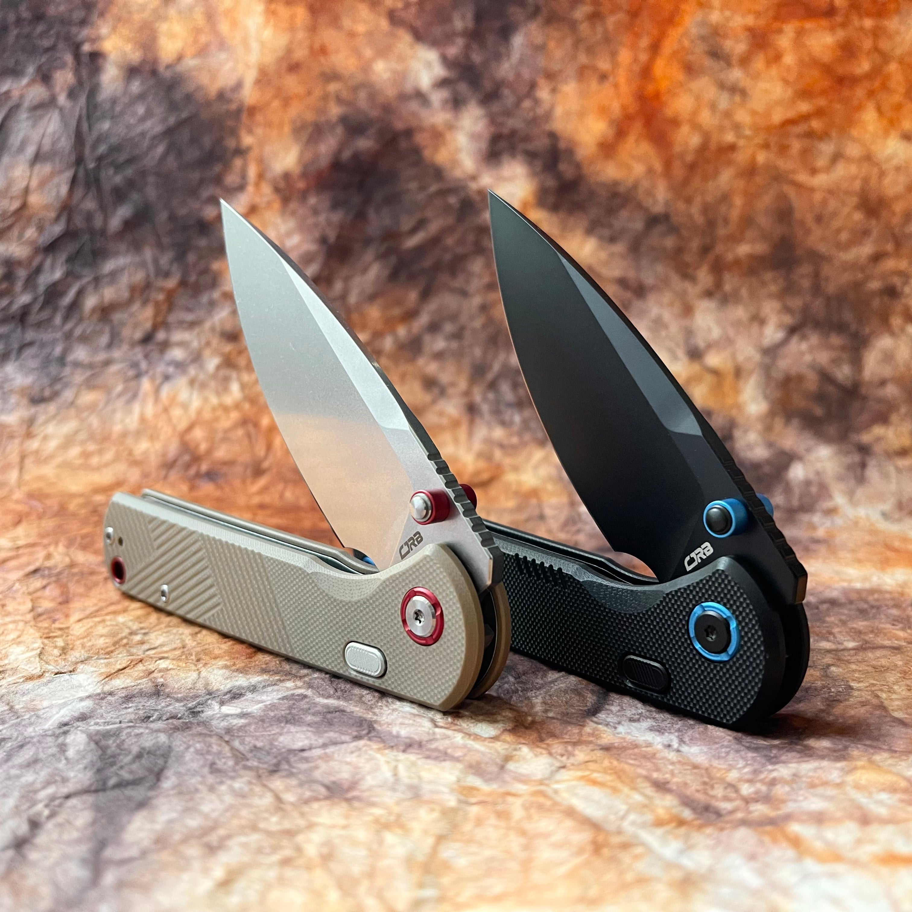 CJRB Latitude J1975 AR-RPM9 Steel G10 Handle Folding Knives(Prototype)