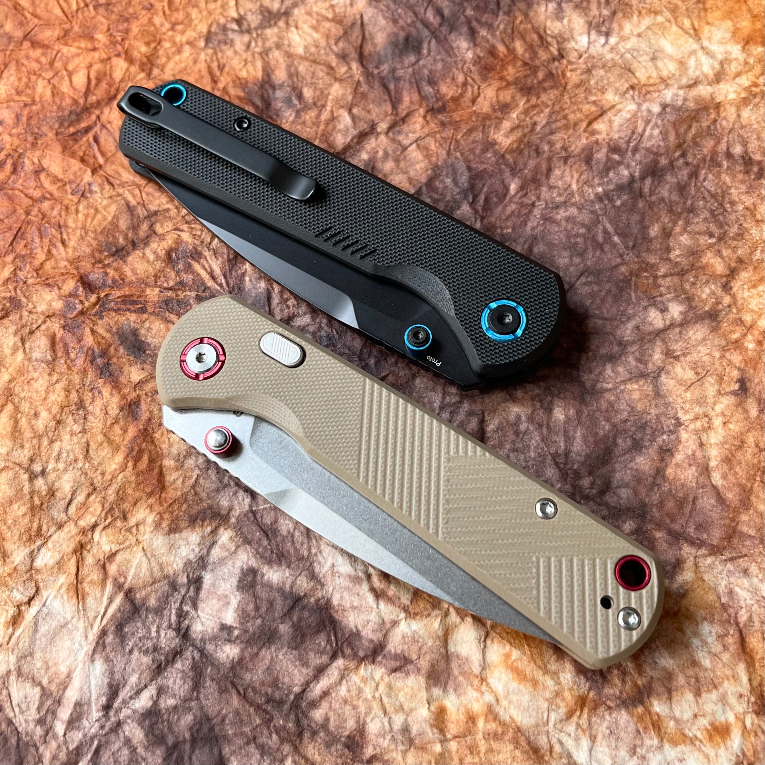 CJRB Latitude J1975 AR-RPM9 Steel G10 Handle Folding Knives(Prototype)
