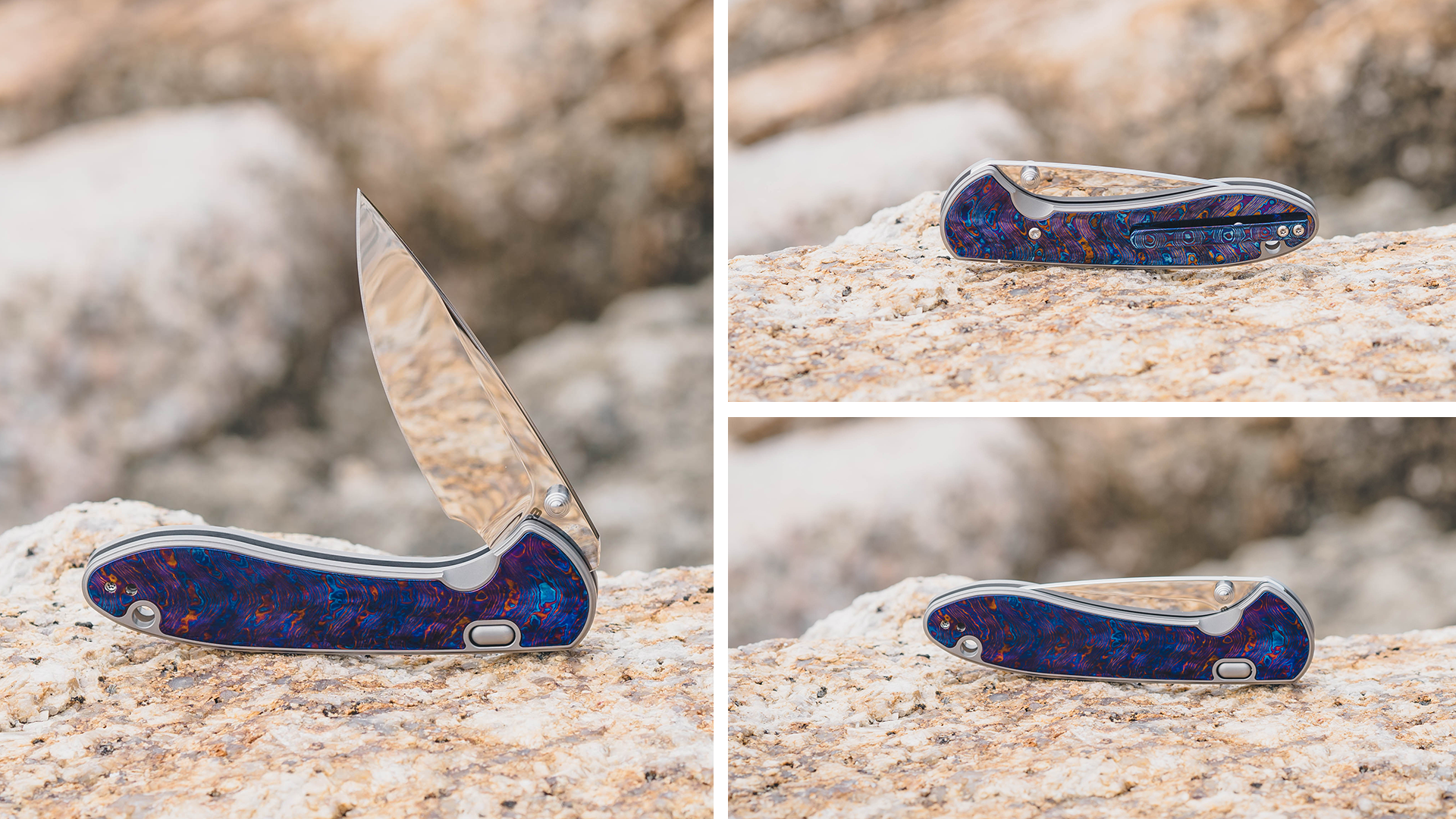 Building the Feldspar: Titanium Damascus Top-Framelock Deluxe