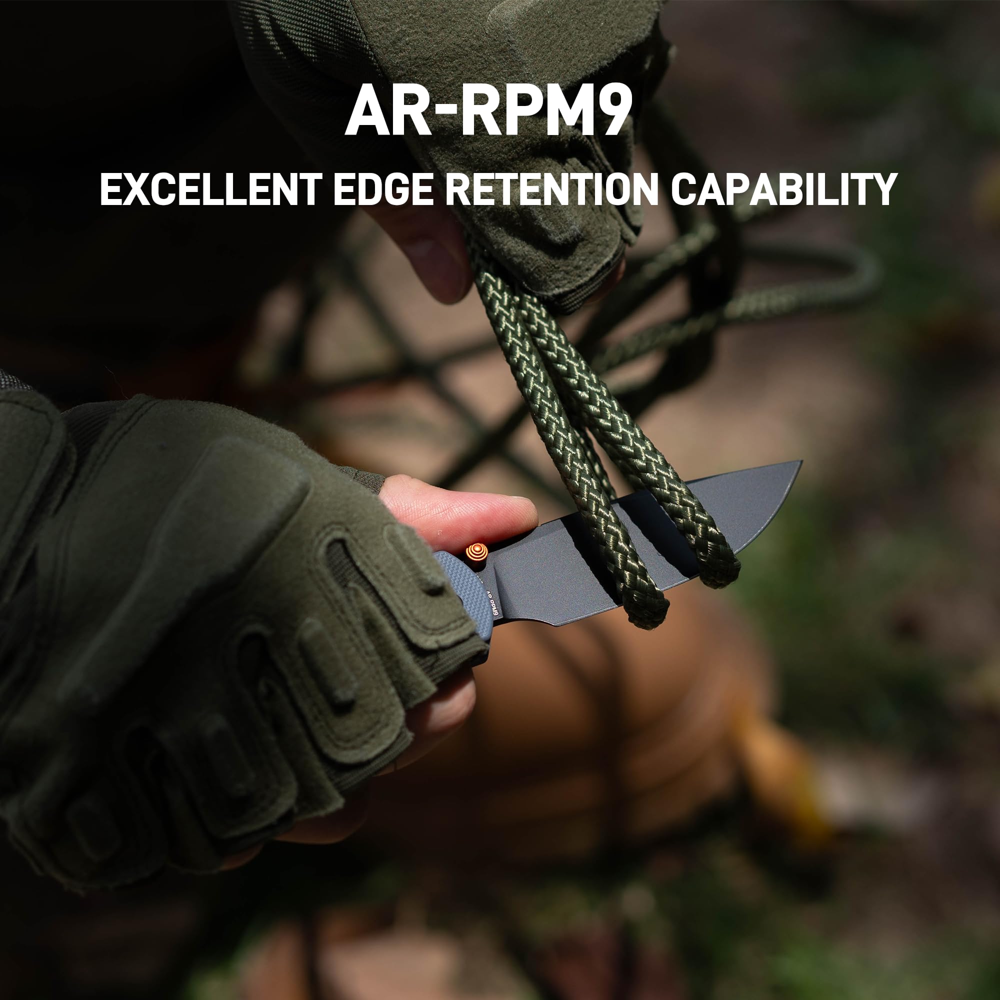 CJRB Bolt J1960 AR-RPM9 Steel Blade G10 Handle Folding Knives