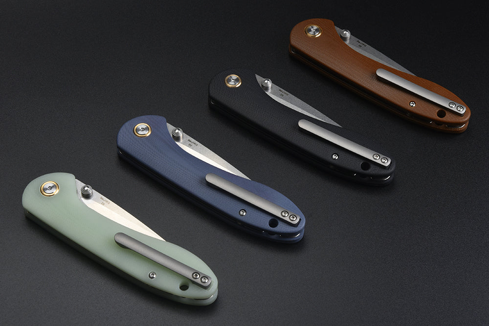 Artisan Cutlery & Cjrb Titanium Pocket Clip