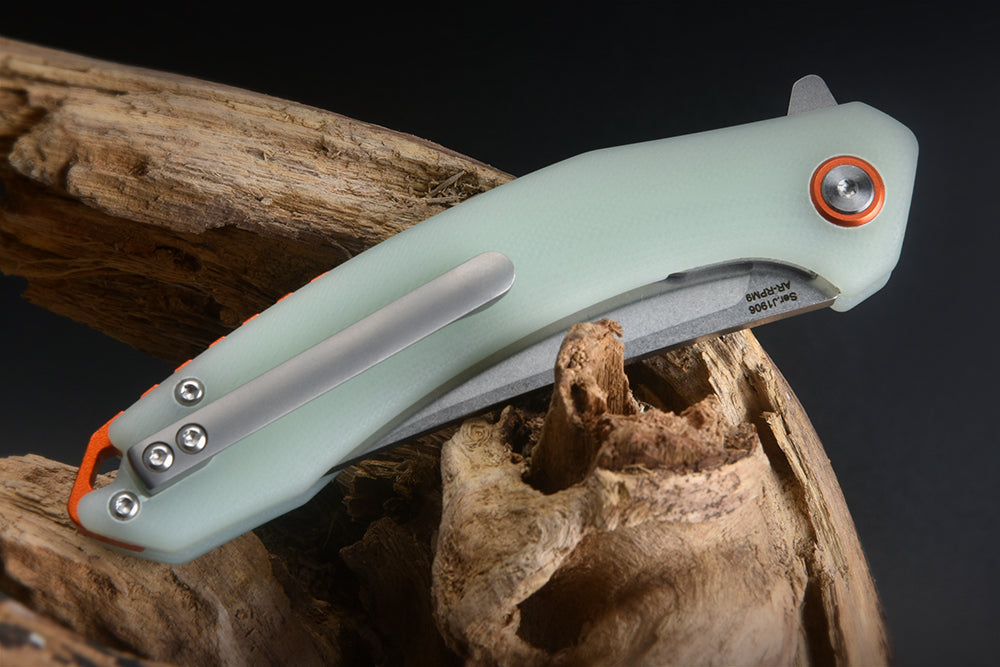 Artisan Cutlery & Cjrb Titanium Pocket Clip