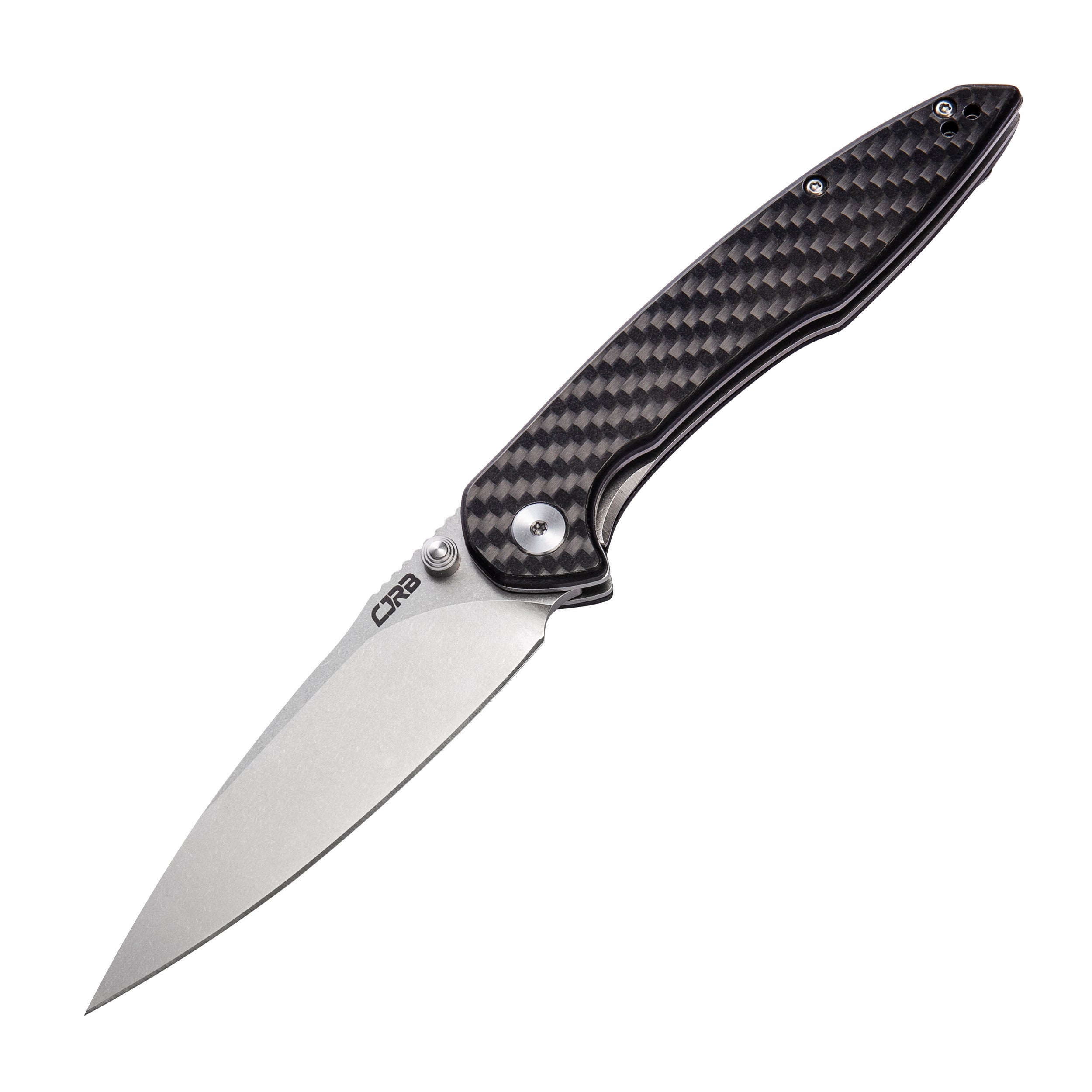 CJRB Centros J1905 D2 Blade Carbon Fiber Handle Folding Knives