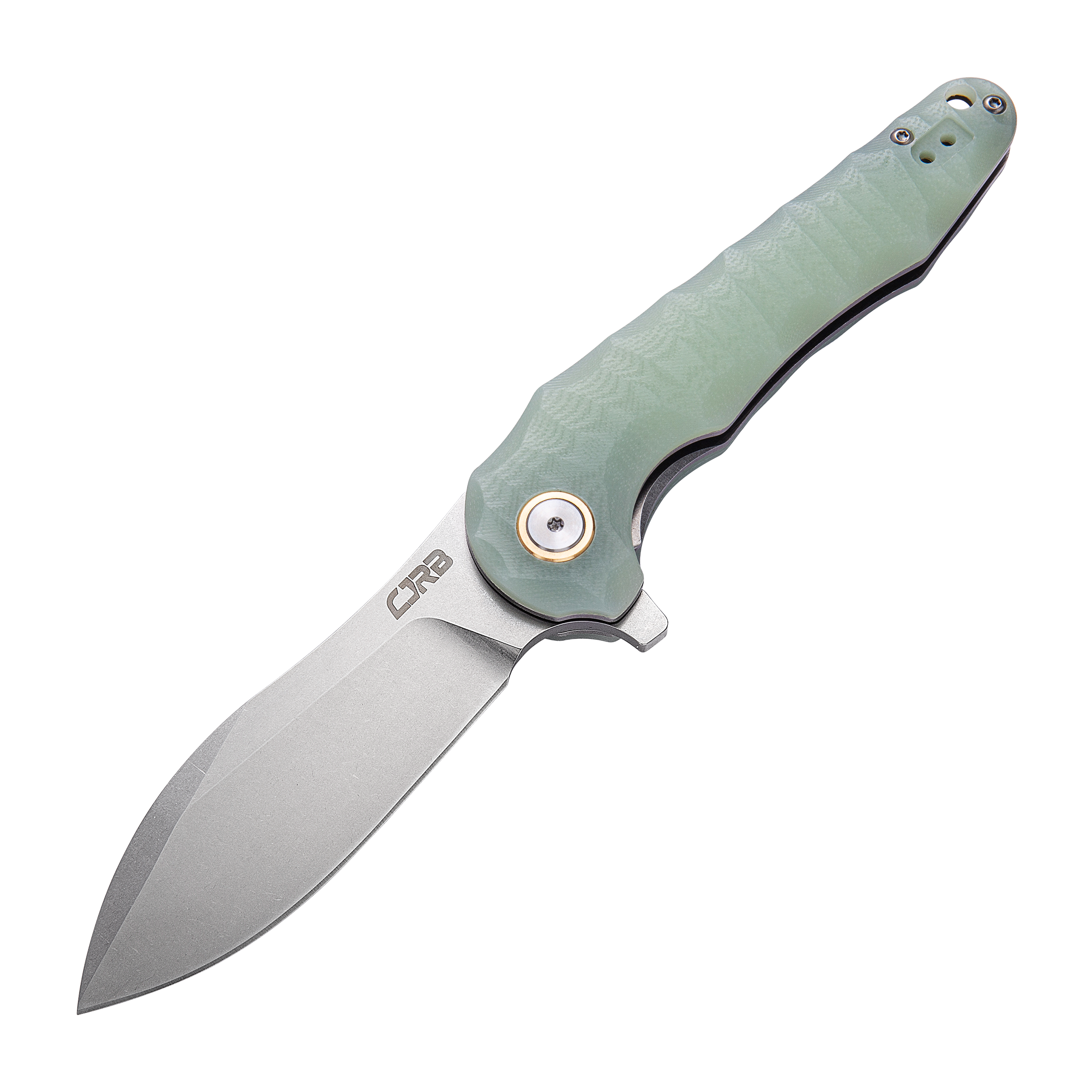 CJRB Mangrove J1910 D2/AR-RPM9 Blade G10(Contoured & CNC Pattern Texture) Handle Folding Knives