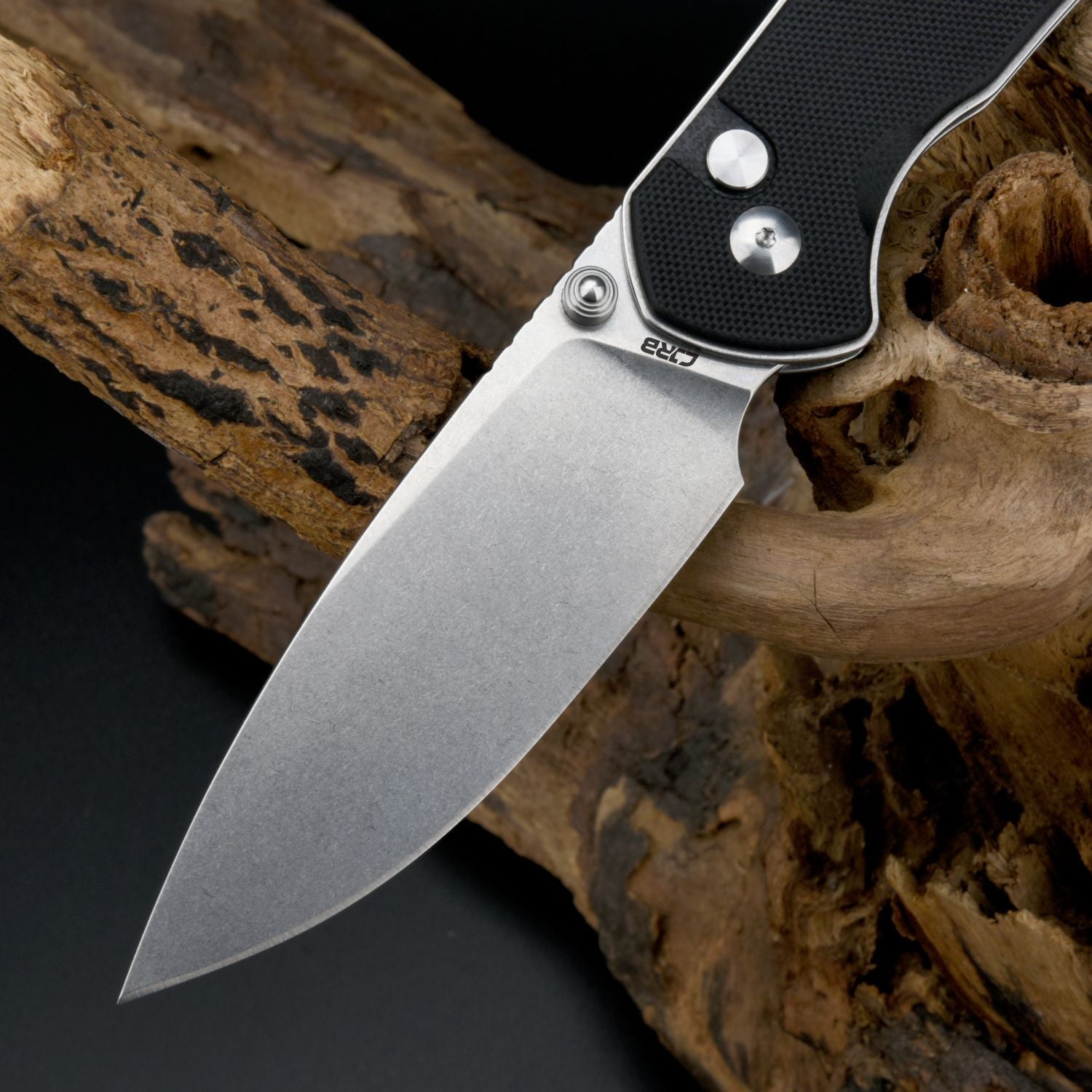 CJRB Large Pyrite J1925L AR-RPM9 Steel Blade G10 Handle Folding Knives