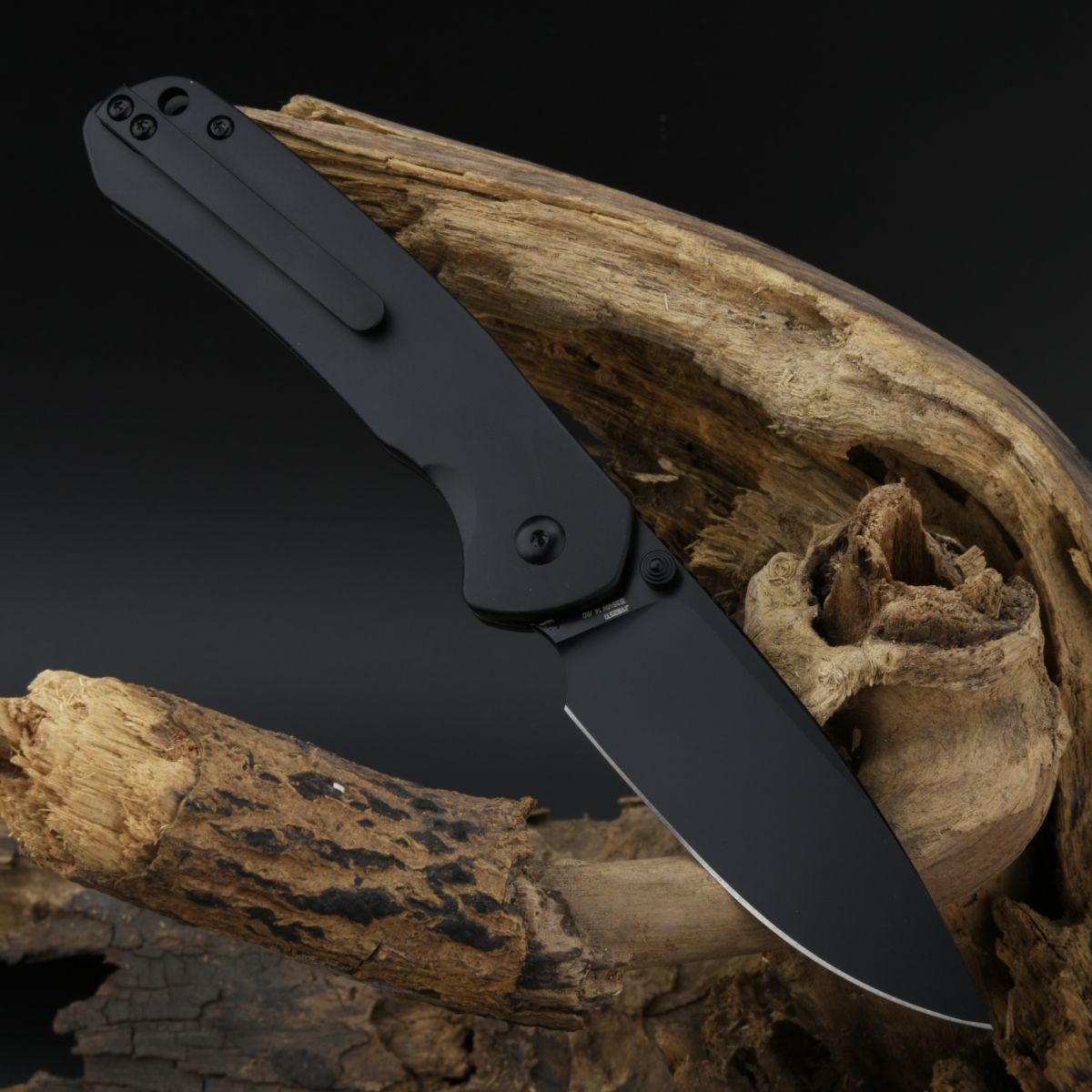 CJRB Feldspar J1912TI-BK S35VN Blade Titanium Handle Folding Knives(Limited Edition)