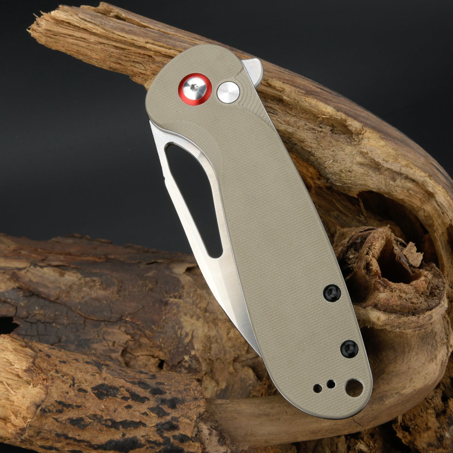 CJRB Lago J1926 AR-RPM9 Steel G10 Handle Folding Knives