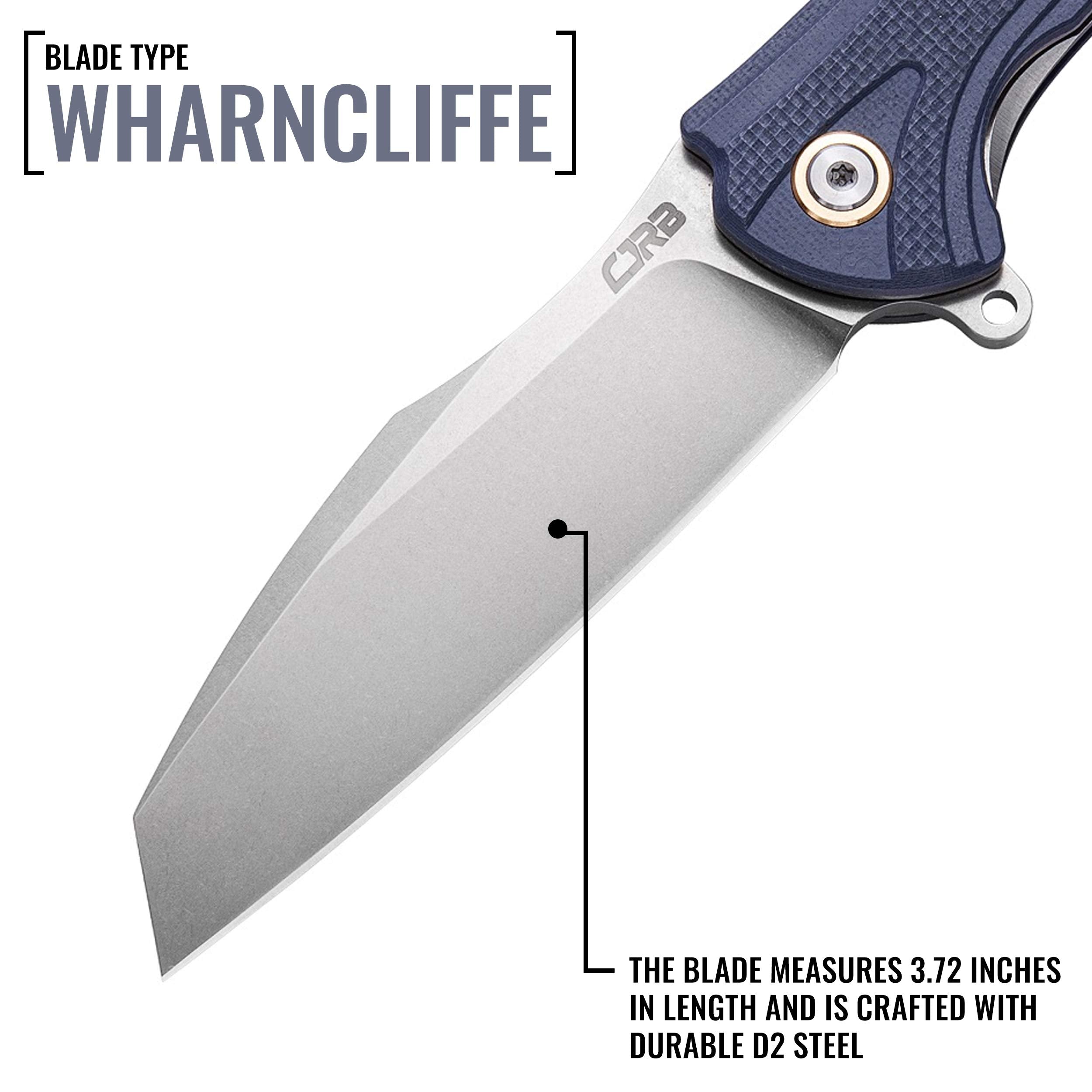 CJRB Barranca J1909 D2 Blade G10 Handle Folding Knives