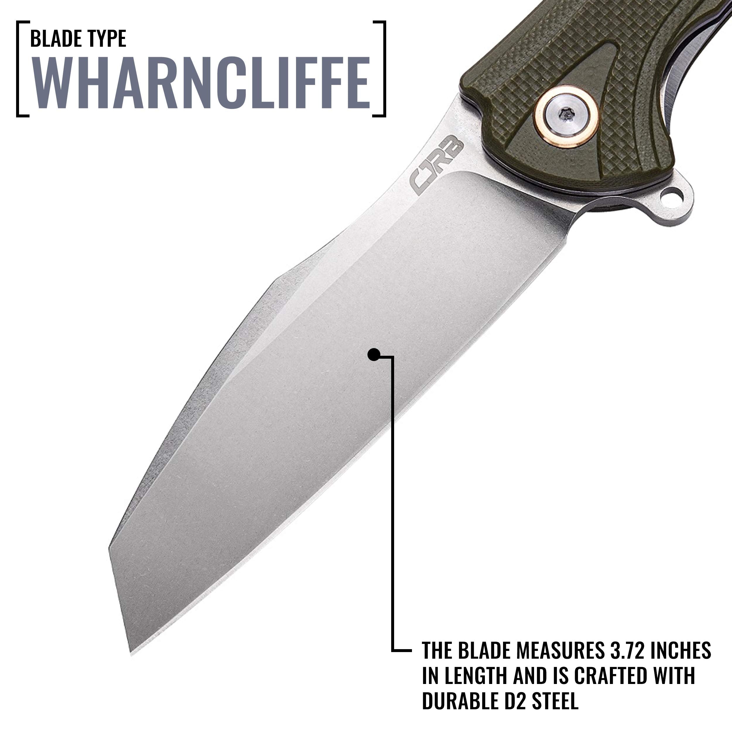 CJRB Barranca J1909 D2 Blade G10 Handle Folding Knives