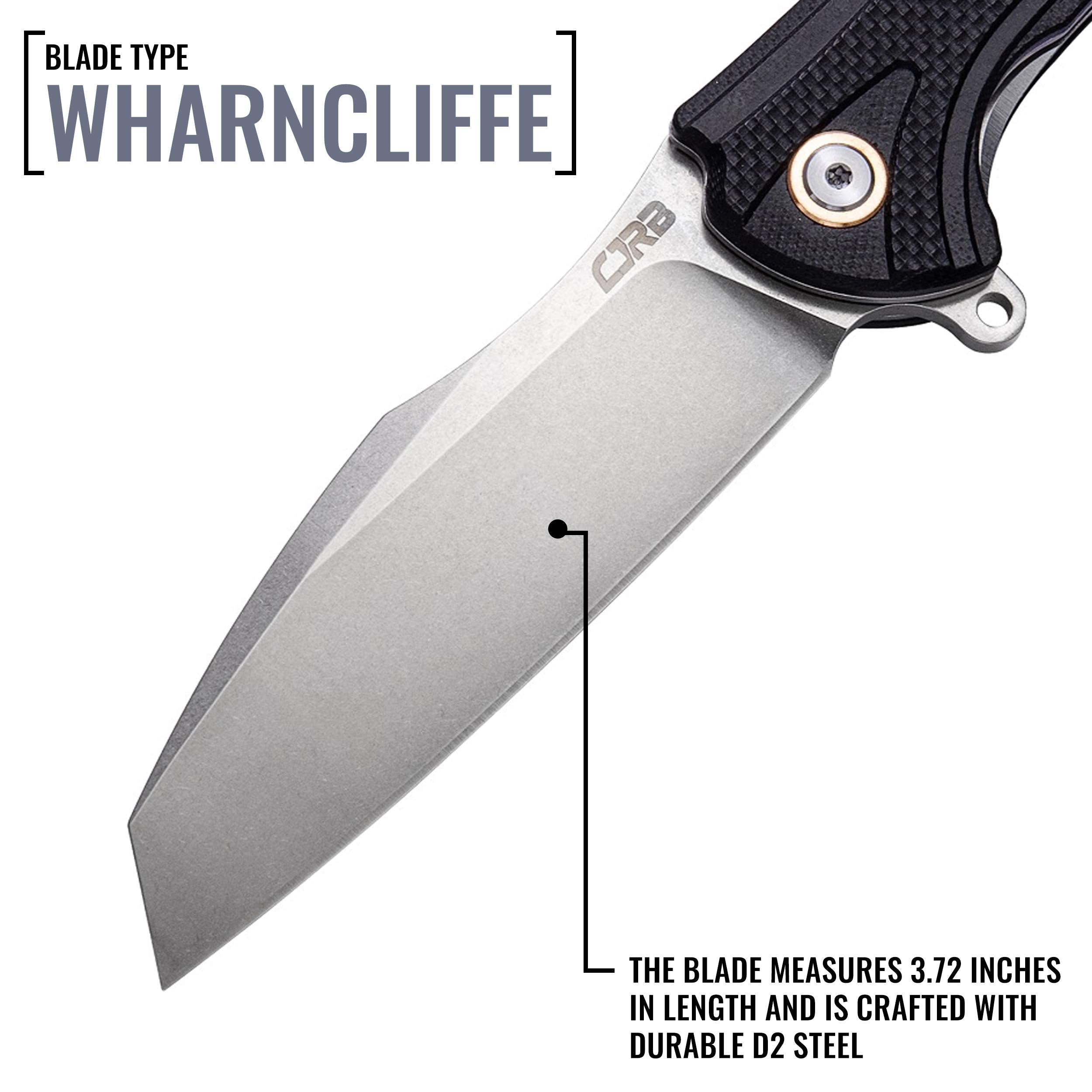 CJRB Barranca J1909 D2 Blade G10 Handle Folding Knives