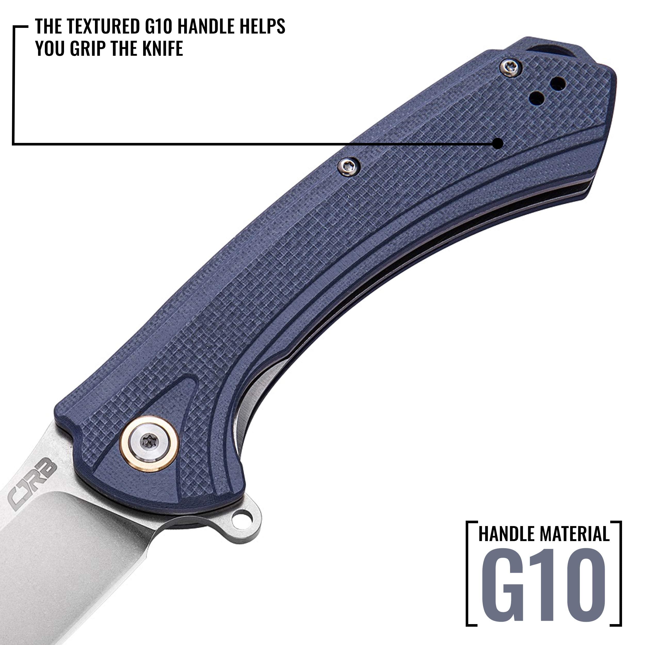 CJRB Barranca J1909 D2 Blade G10 Handle Folding Knives