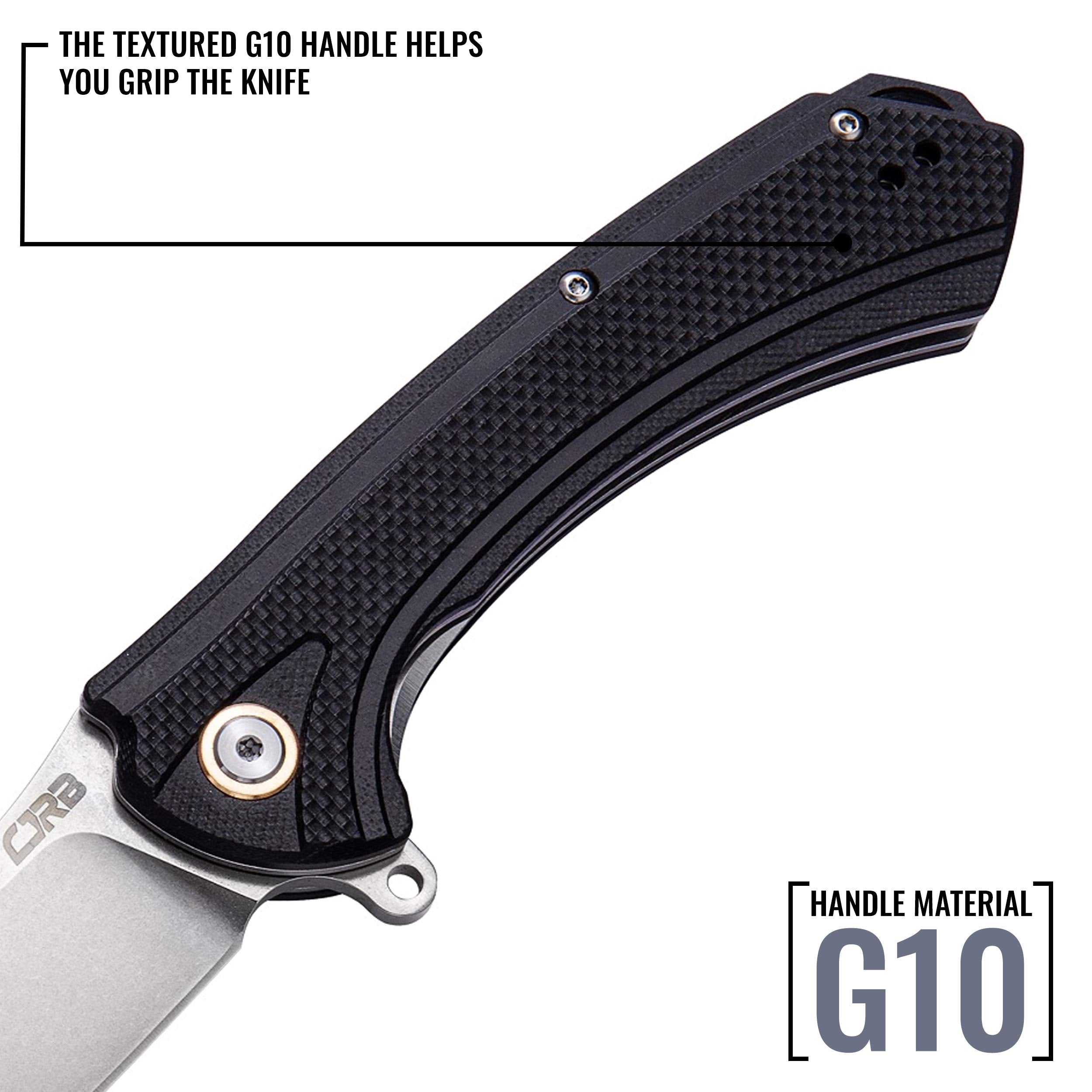 CJRB Barranca J1909 D2 Blade G10 Handle Folding Knives