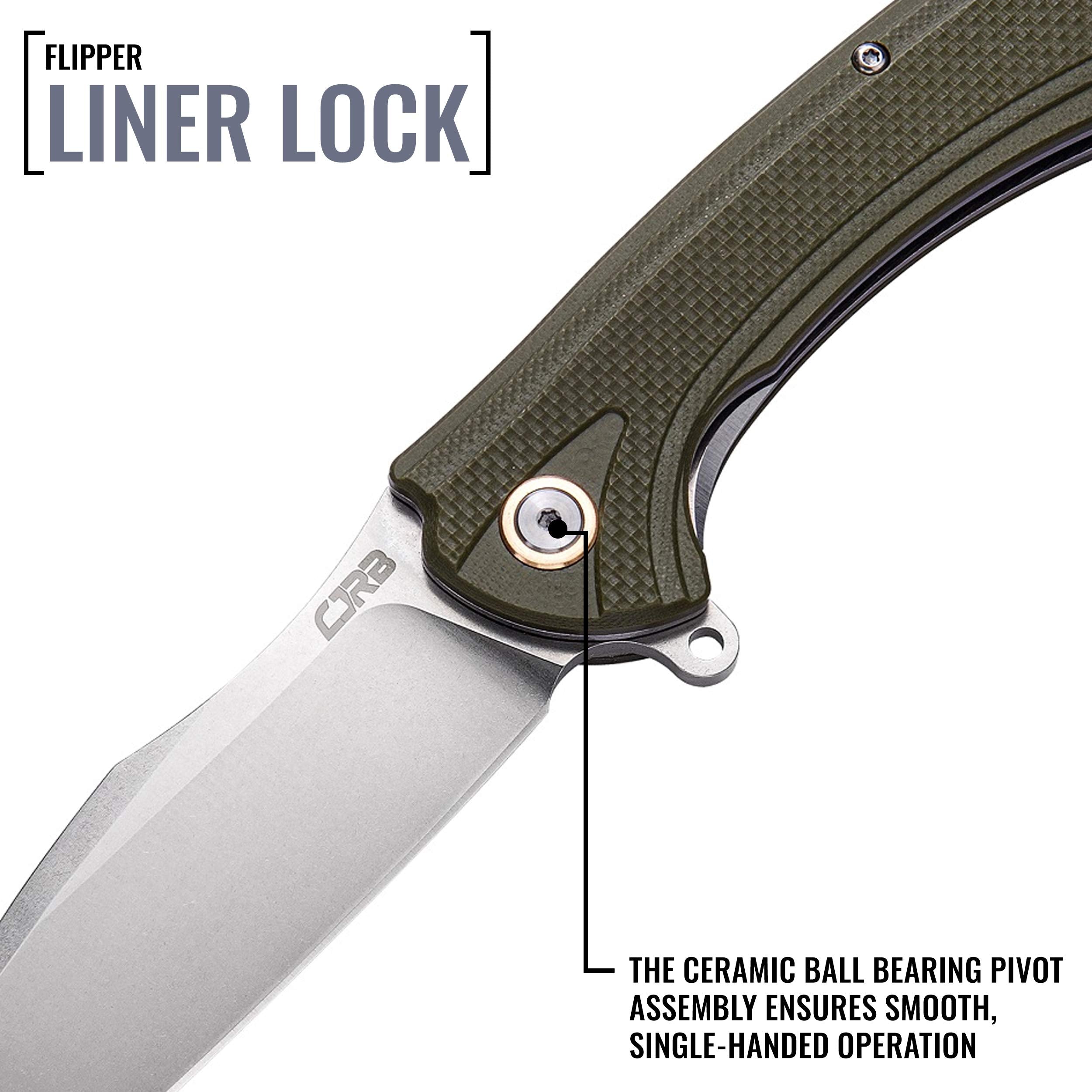 CJRB Barranca J1909 D2 Blade G10 Handle Folding Knives