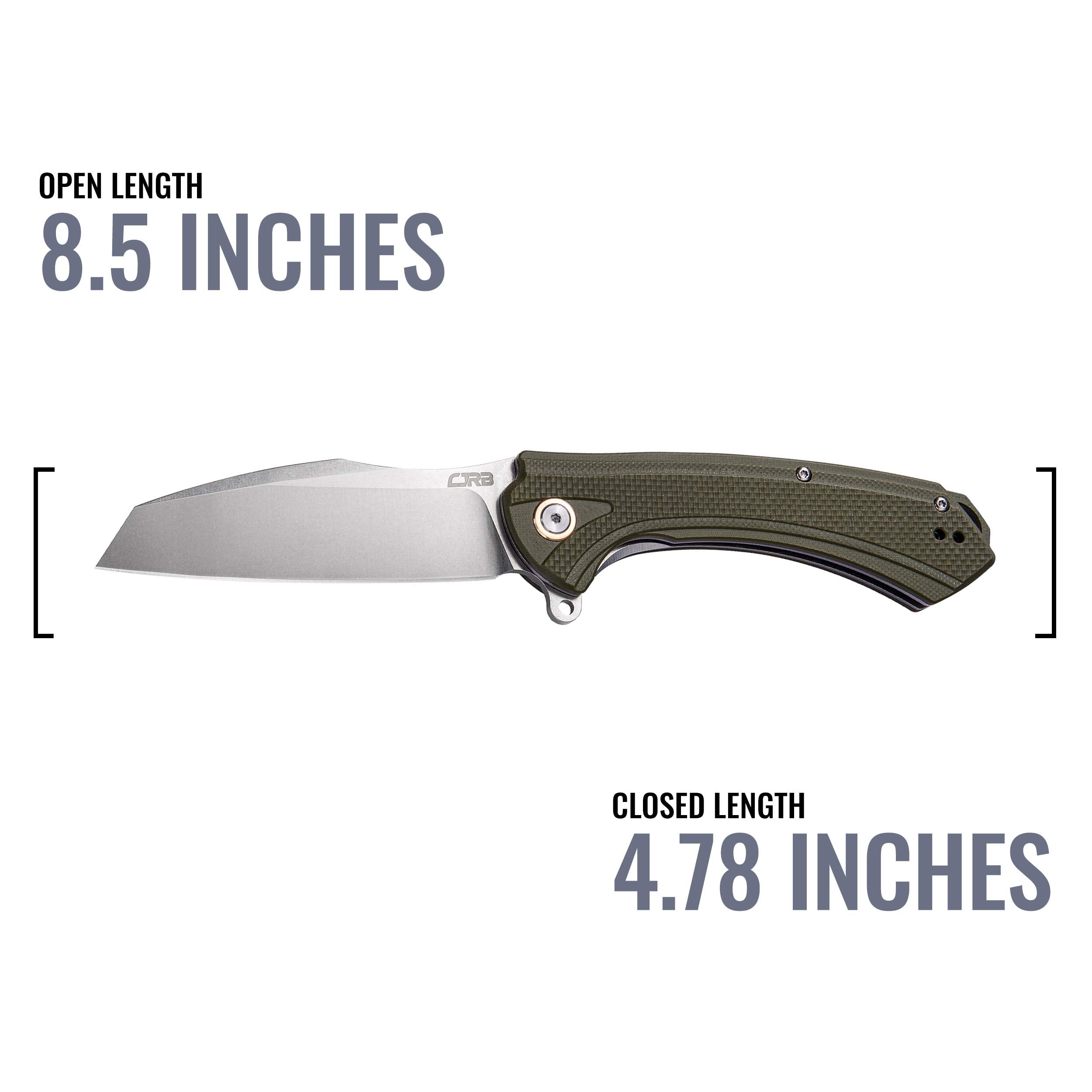 CJRB Barranca J1909 D2 Blade G10 Handle Folding Knives