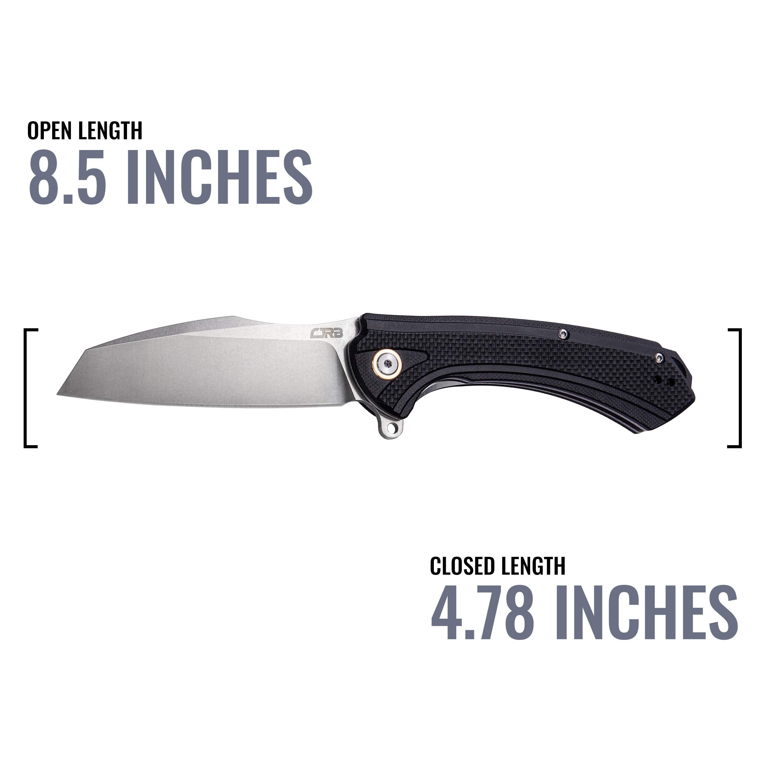 CJRB Barranca J1909 D2 Blade G10 Handle Folding Knives