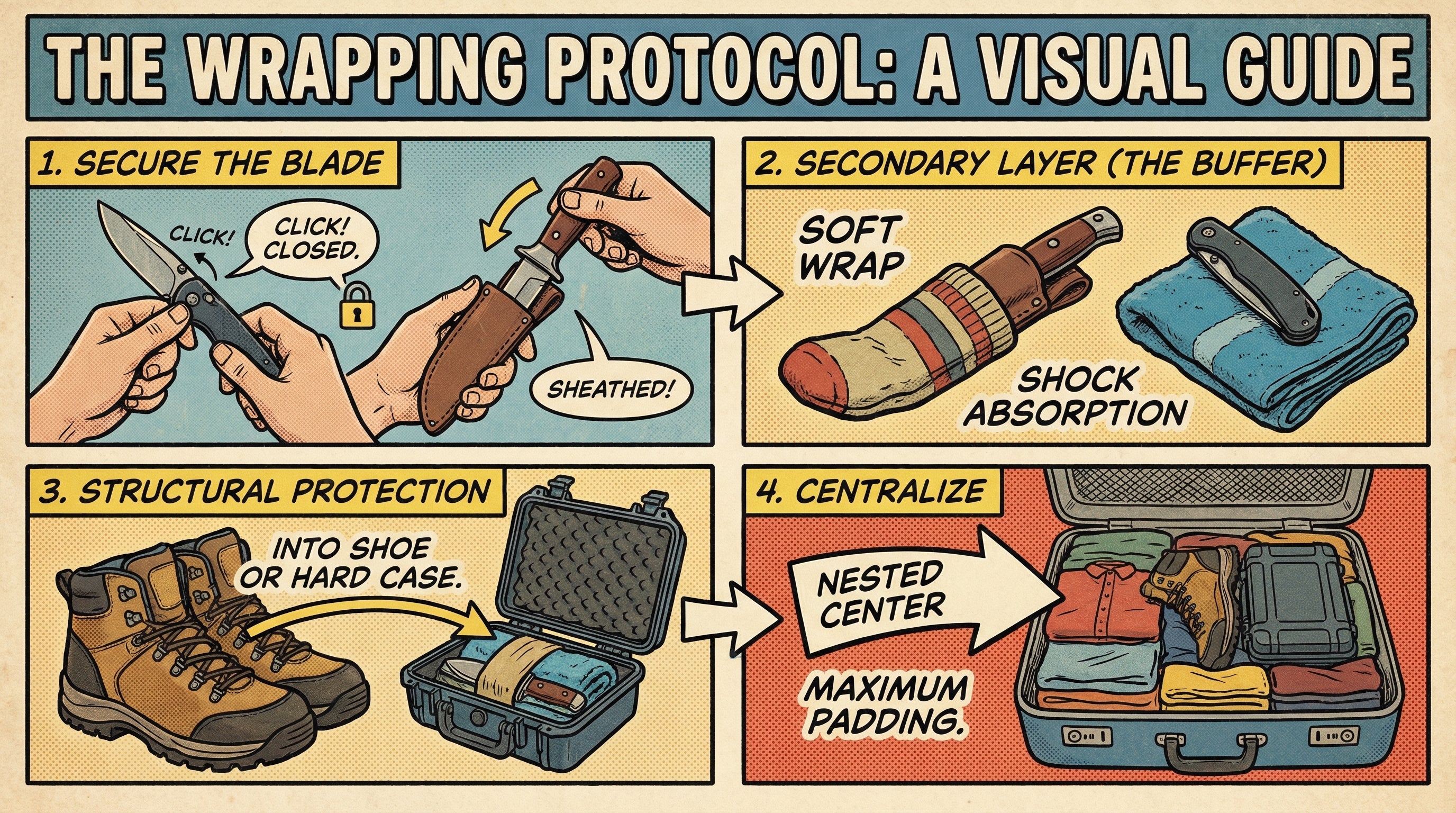 Traveling with Knives: TSA Rules and State Laws Explained