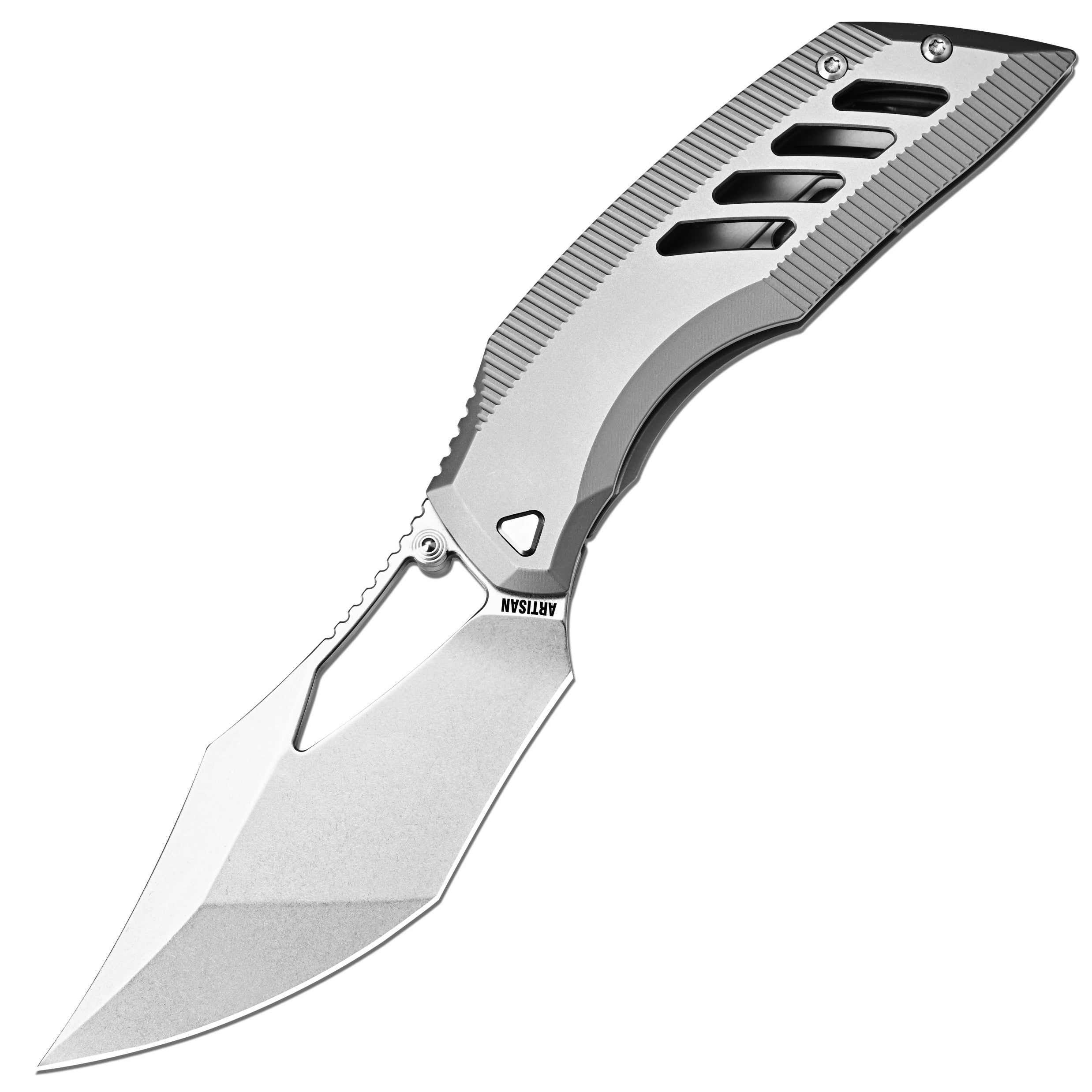Artisan Cutlery Dark Wing 1887G-GY S35VN Folding Knife