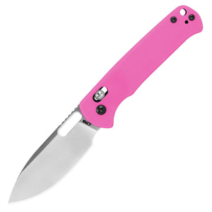 CJRB Hectare J1935 AR-RPM9 Steel Blade G10 Handle Folding Knives - Pink (J1935-PNK)
