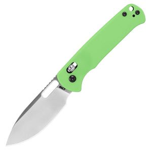 CJRB Hectare J1935 AR-RPM9 Steel Blade G10 Handle Folding Knives - Green (J1935-GN)