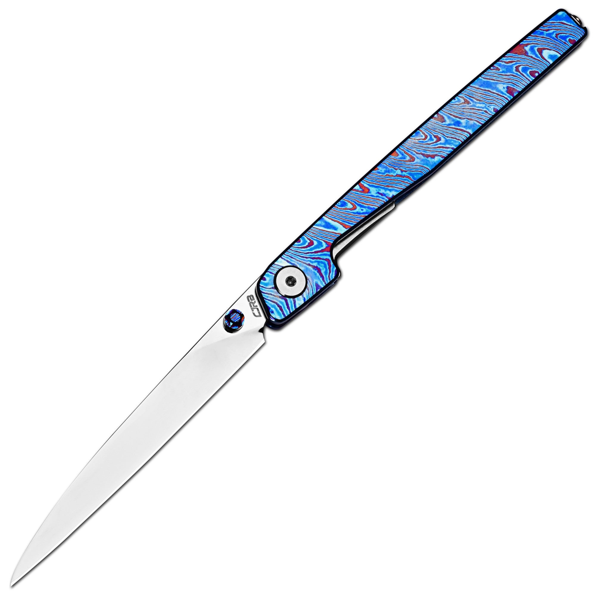CJRB Lanky Thumb Stud & Front Flipper Liner Lock EDC Knife