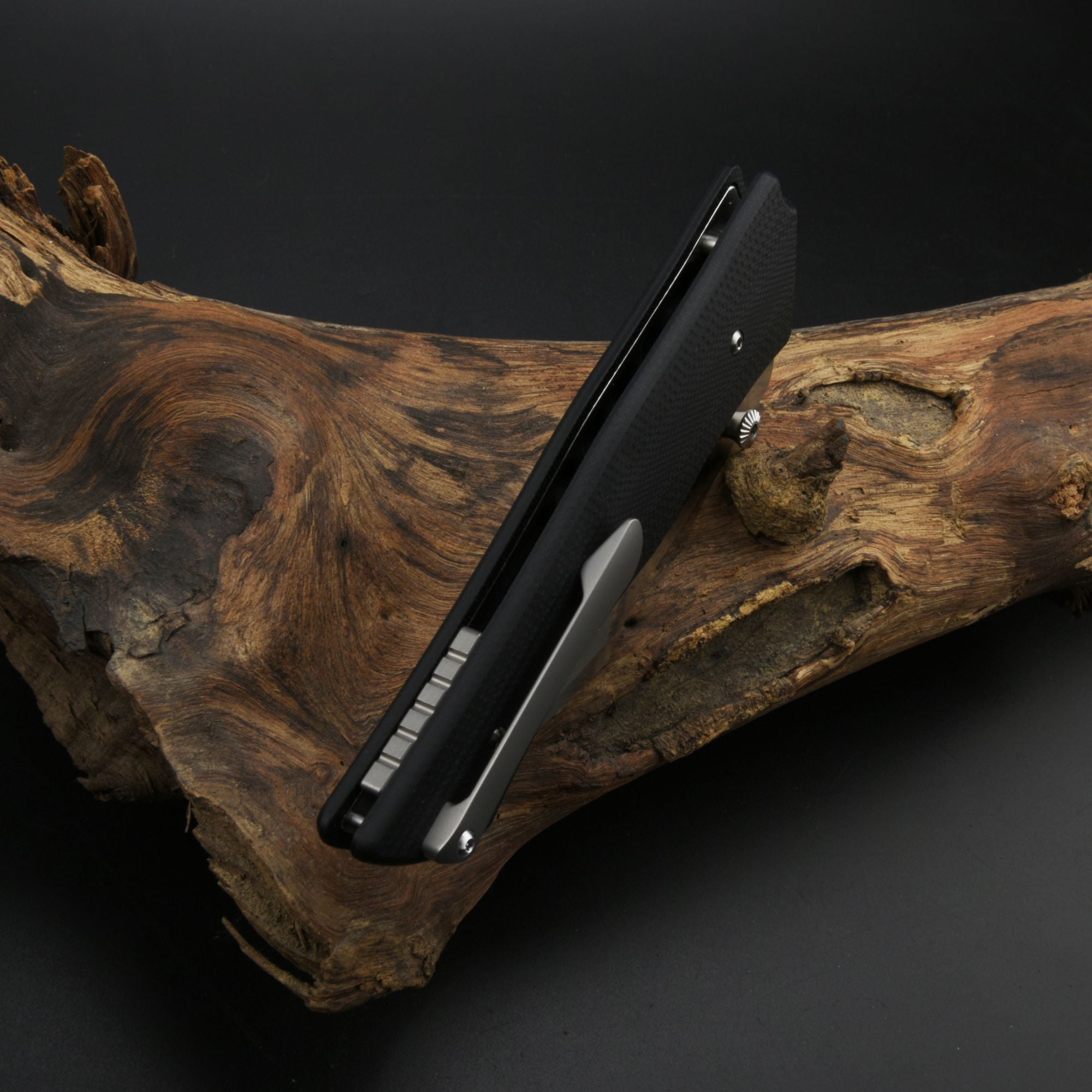 Artisan Cutlery Ahab ATZ-1851P AR-RPM9 Blade G10 Handle Folding Knives - Black (1851P-BK)