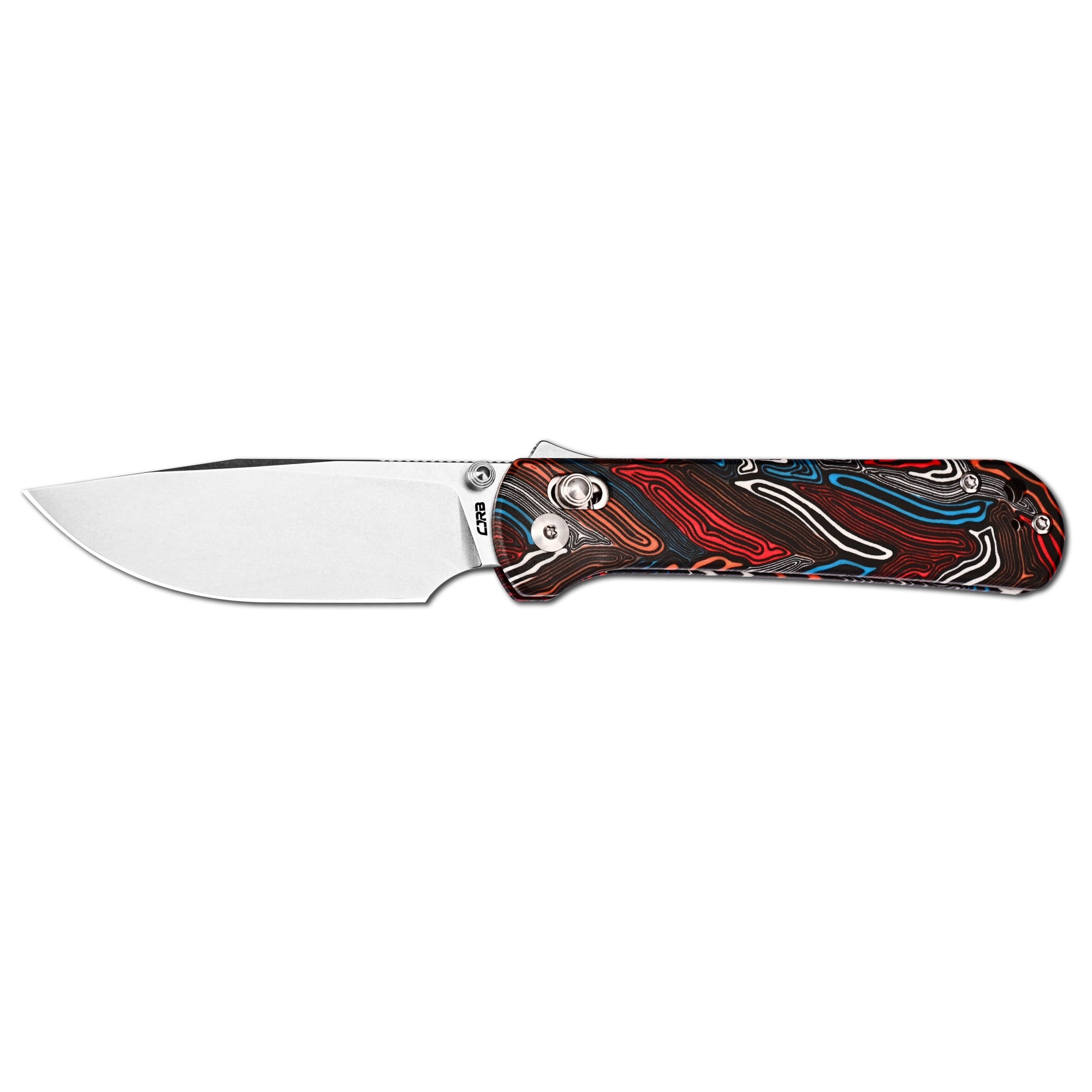 CJRB Bolt Recoil Lock V2 & Thumb Stud G-Mascus Handle (3.25'' Stone Wash AR-RPM9 Blade) J1960-FB (Exclusive)