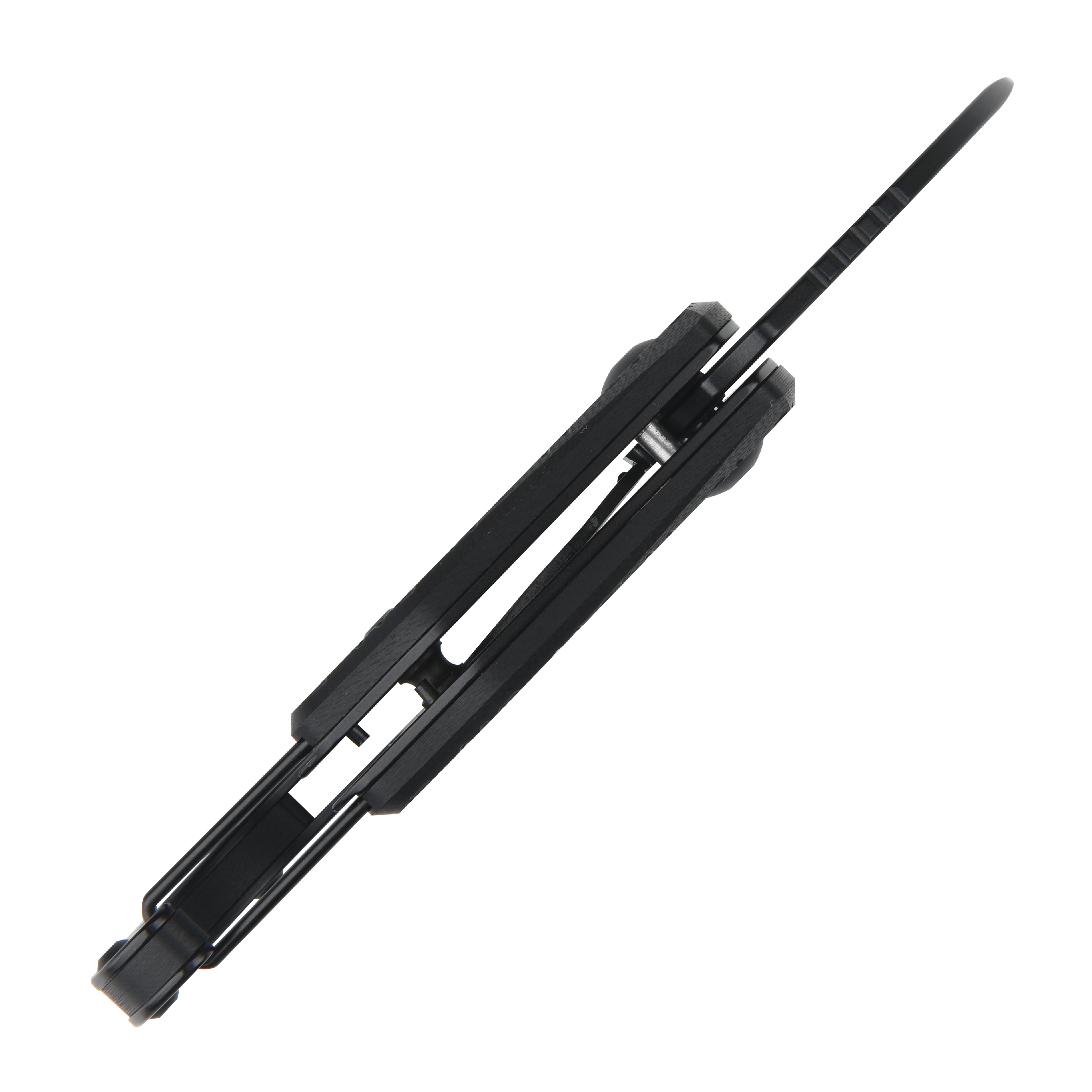 CJRB Anansi J1964 AR-RPM9 Steel Blade G10 Handle Folding Knives - Black G10 Handle/Black PVD Finish (J1964-BBK)