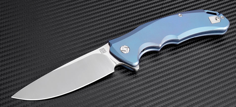 ATZ-1702GS Folding Knives - S35VN Blade, Titanium Handle | Free Shipping