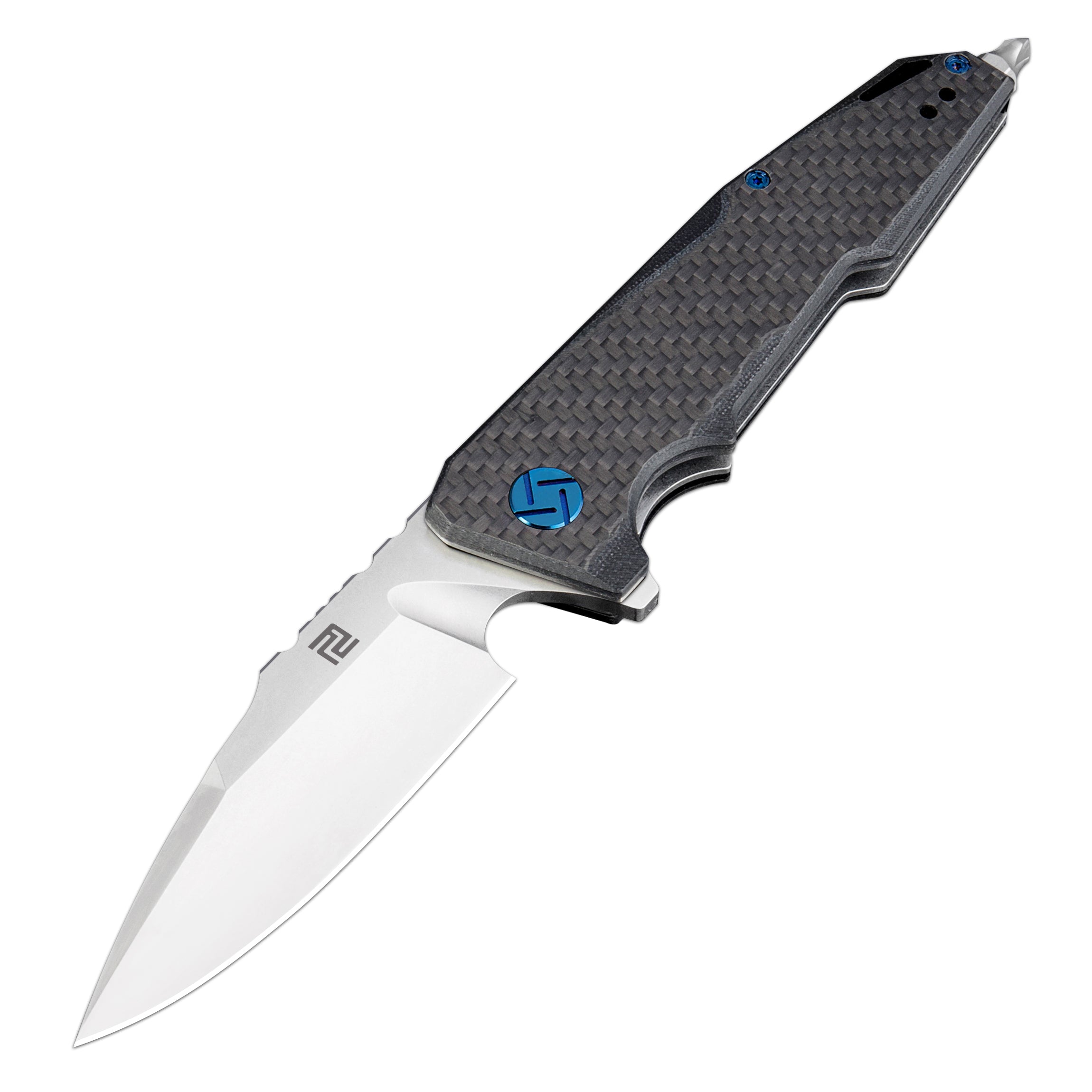 Artisan Cutlery Predator ATZ-1706P S35VN Blade Carbon Fiber Handle Folding Knives