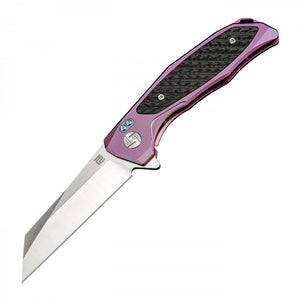 Artisan Cutlery Megahawk ATZ-1809G M390 Blade Titanium Handle Folding Knives - Rose (1809G-REM)