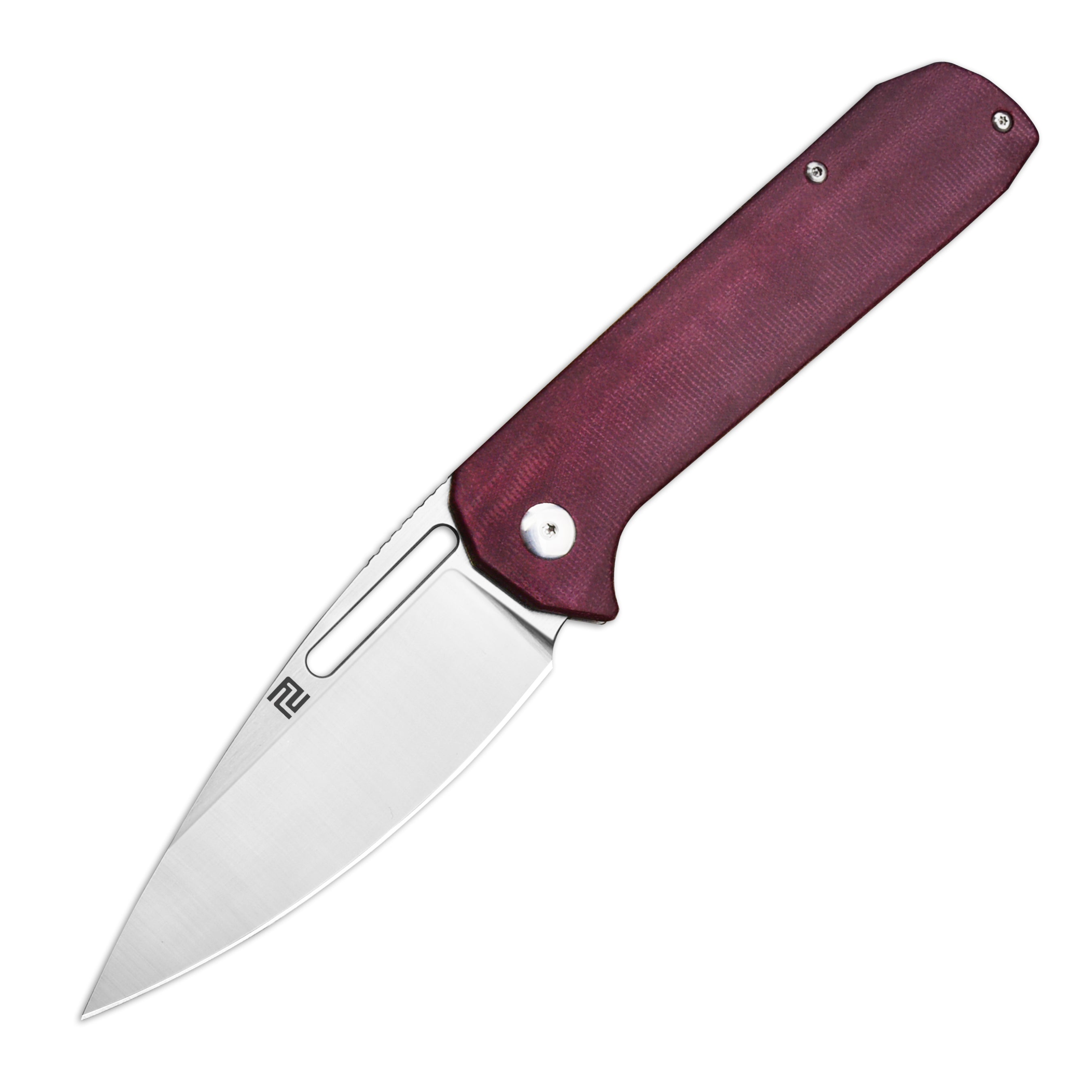 Artisan Cutlery Arion ATZ-1843G S35VN Blade Micarta and Titanium Handle Folding Knives