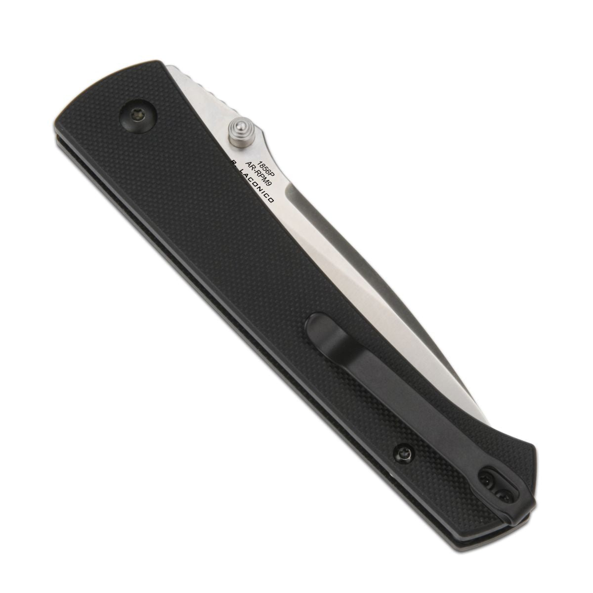 Artisan Cutlery Andromeda 1856P AR-RPM9 Blade G10 Handle Folding Knife - Black (1856P-BK)