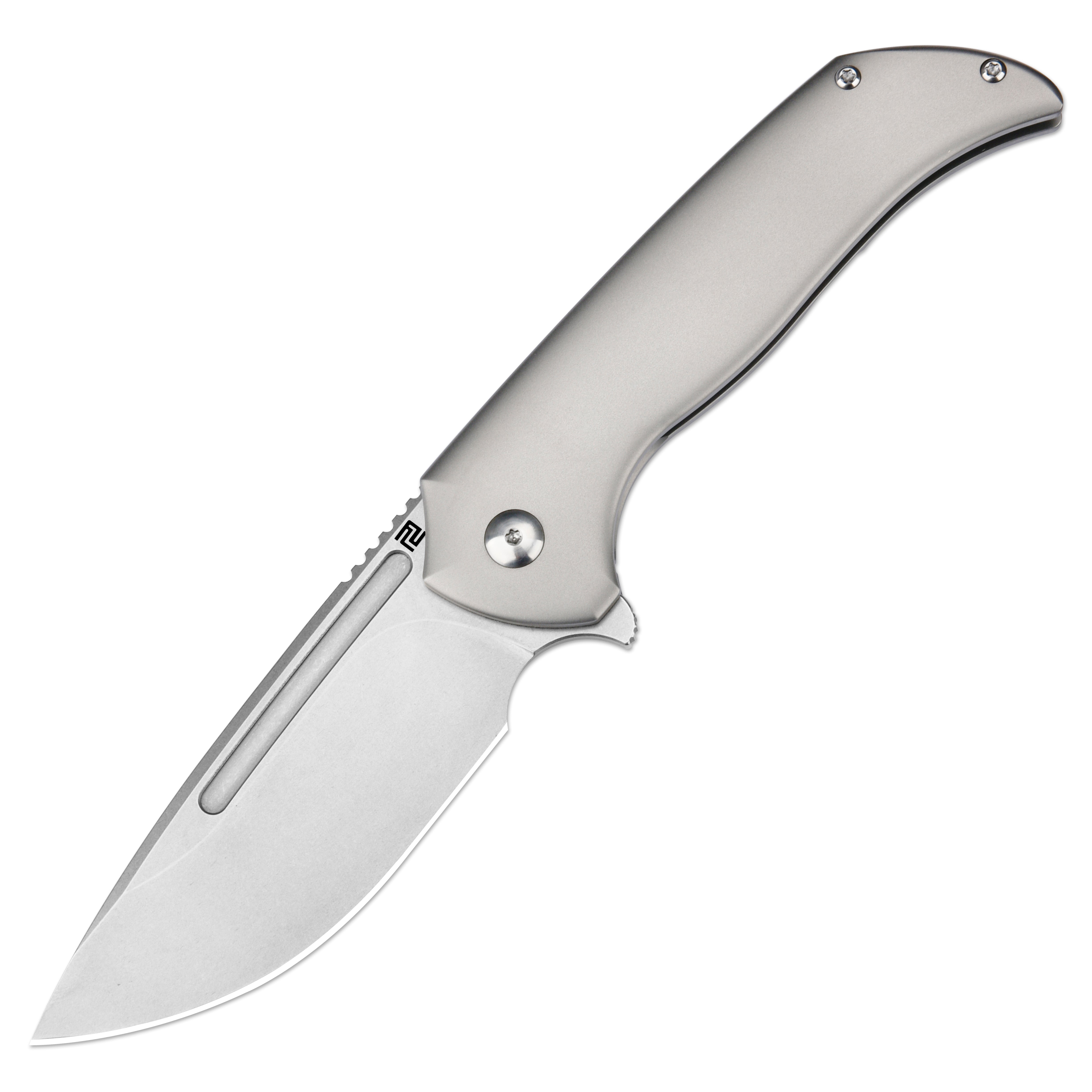 ArtisanCutlery Trux ATZ-1861G S35VN Blade Titanium Handle Folding Knives